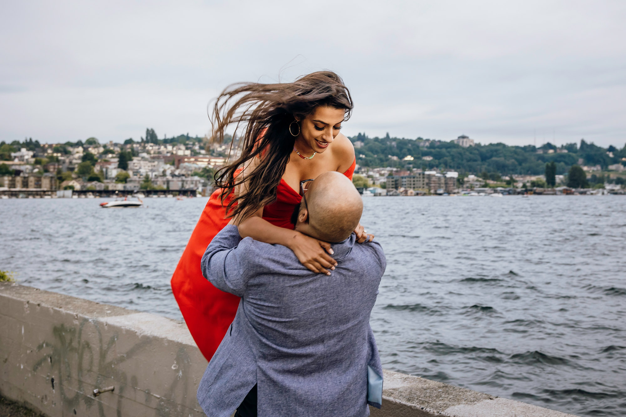 Seattle engagement session by Seattle wedding photographer James Thomas Long Photography