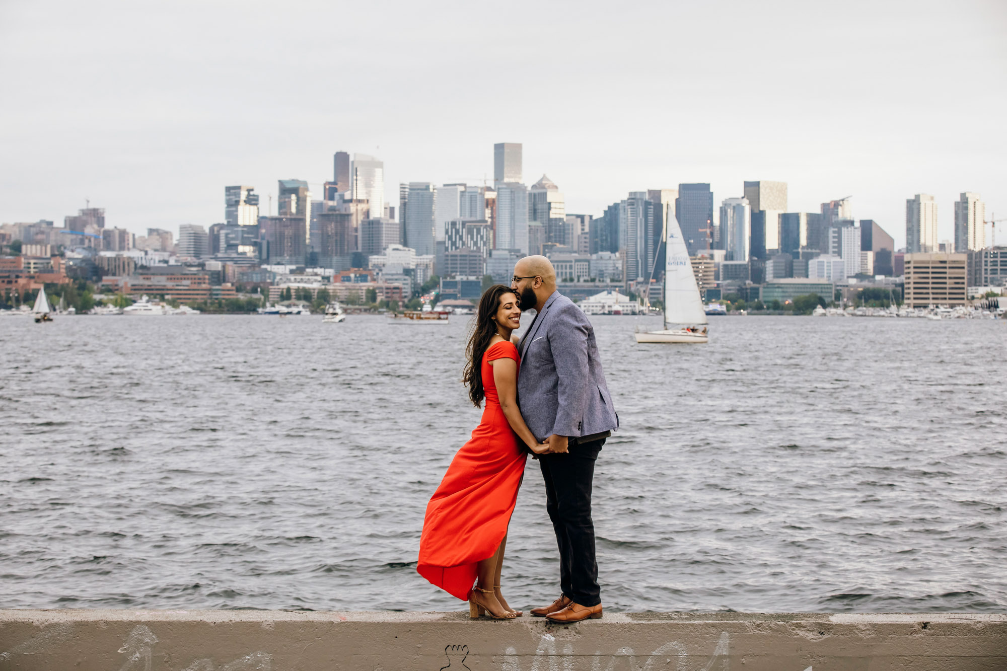 Seattle engagement session by Seattle wedding photographer James Thomas Long Photography