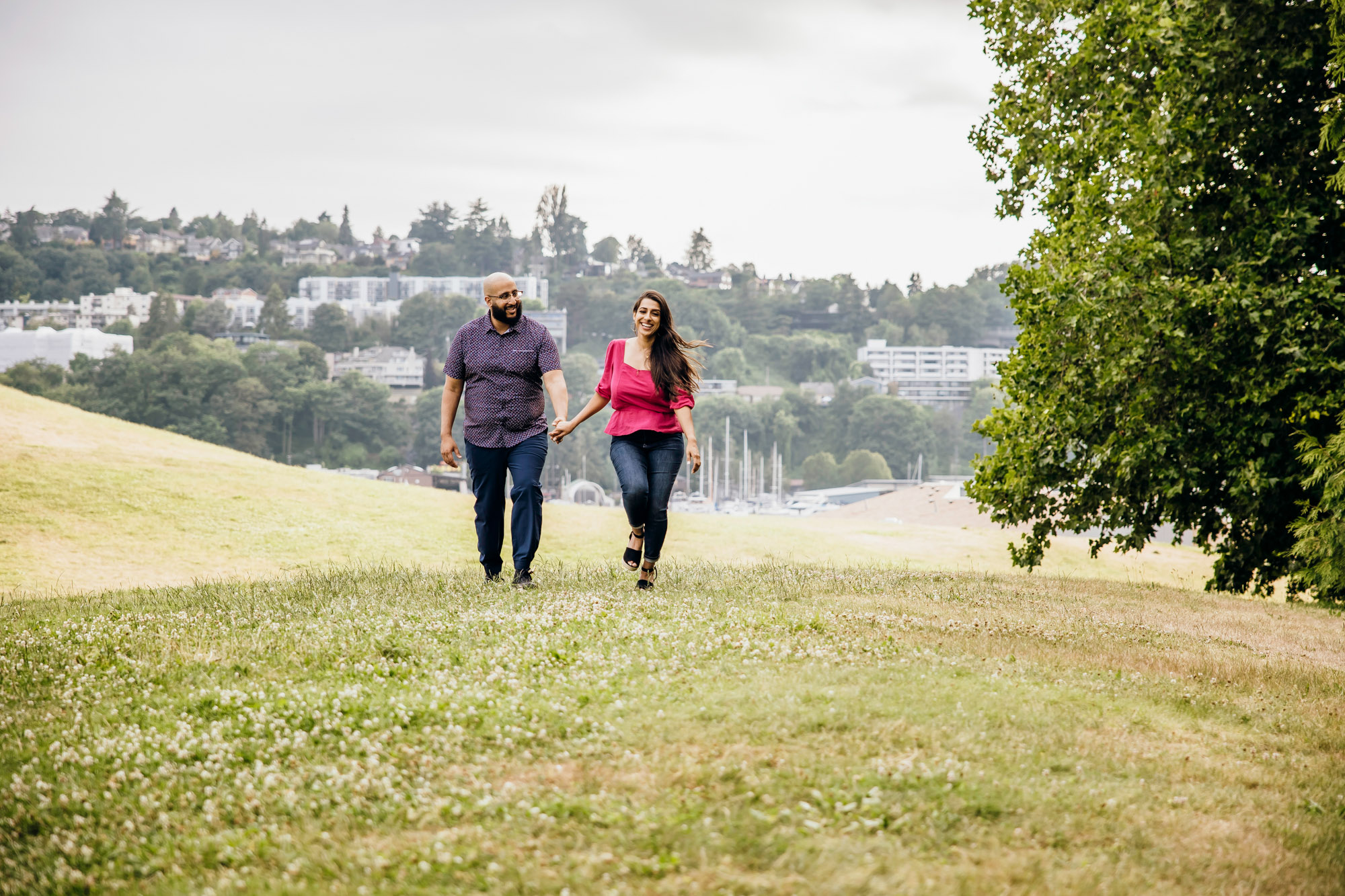 Seattle engagement session by Seattle wedding photographer James Thomas Long Photography