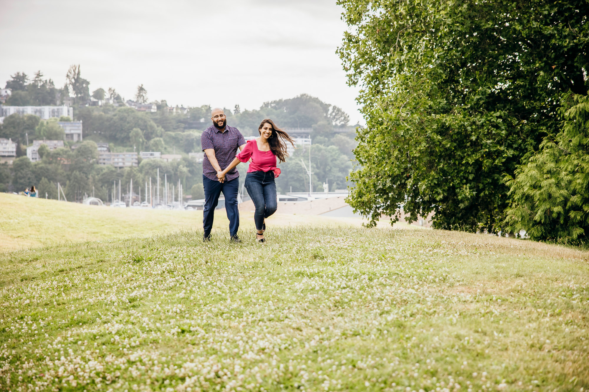 Seattle engagement session by Seattle wedding photographer James Thomas Long Photography