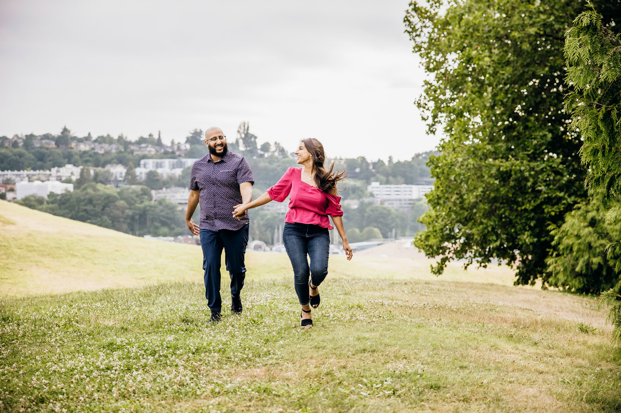 Seattle engagement session by Seattle wedding photographer James Thomas Long Photography