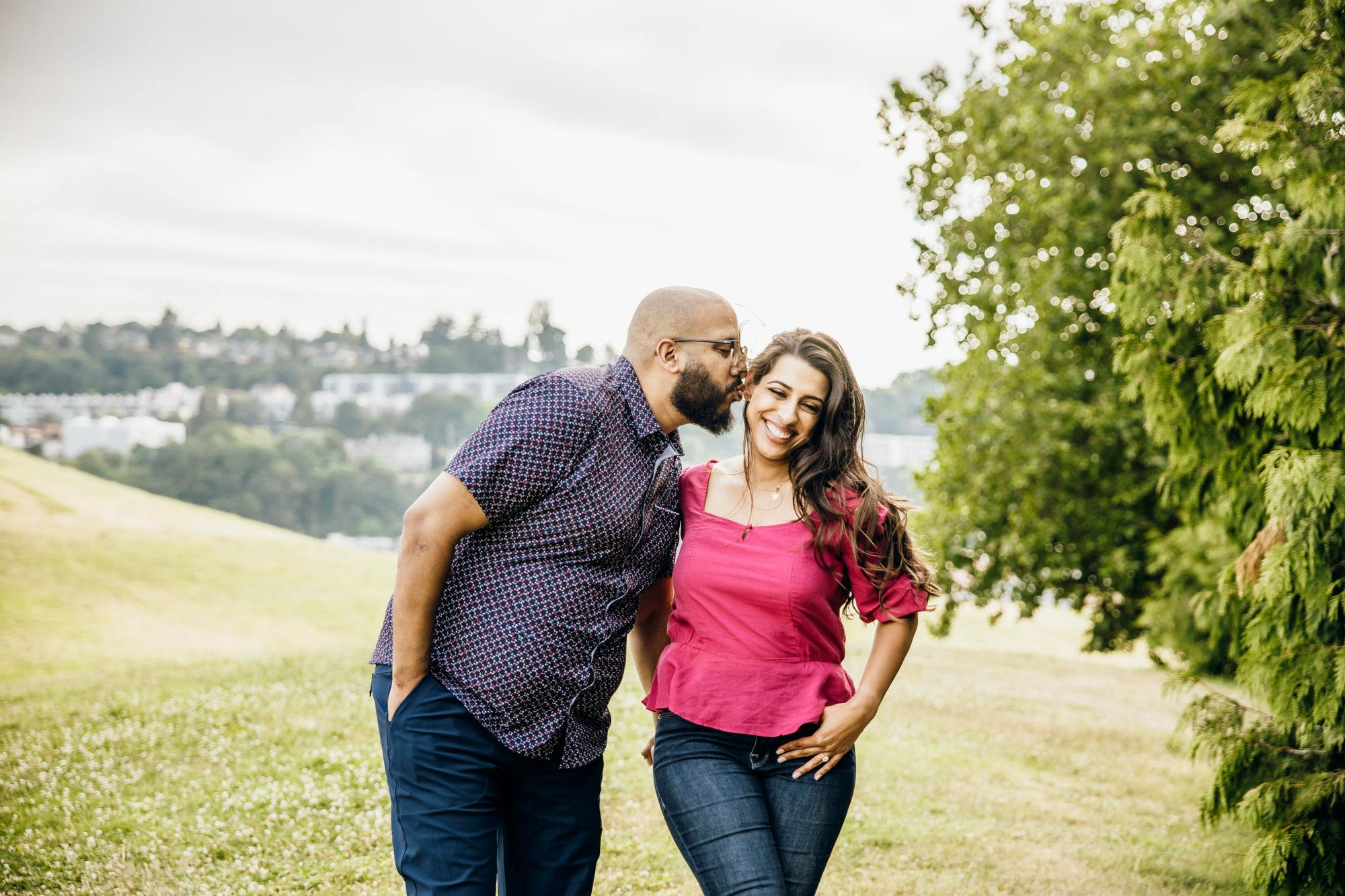 Seattle engagement session by Seattle wedding photographer James Thomas Long Photography