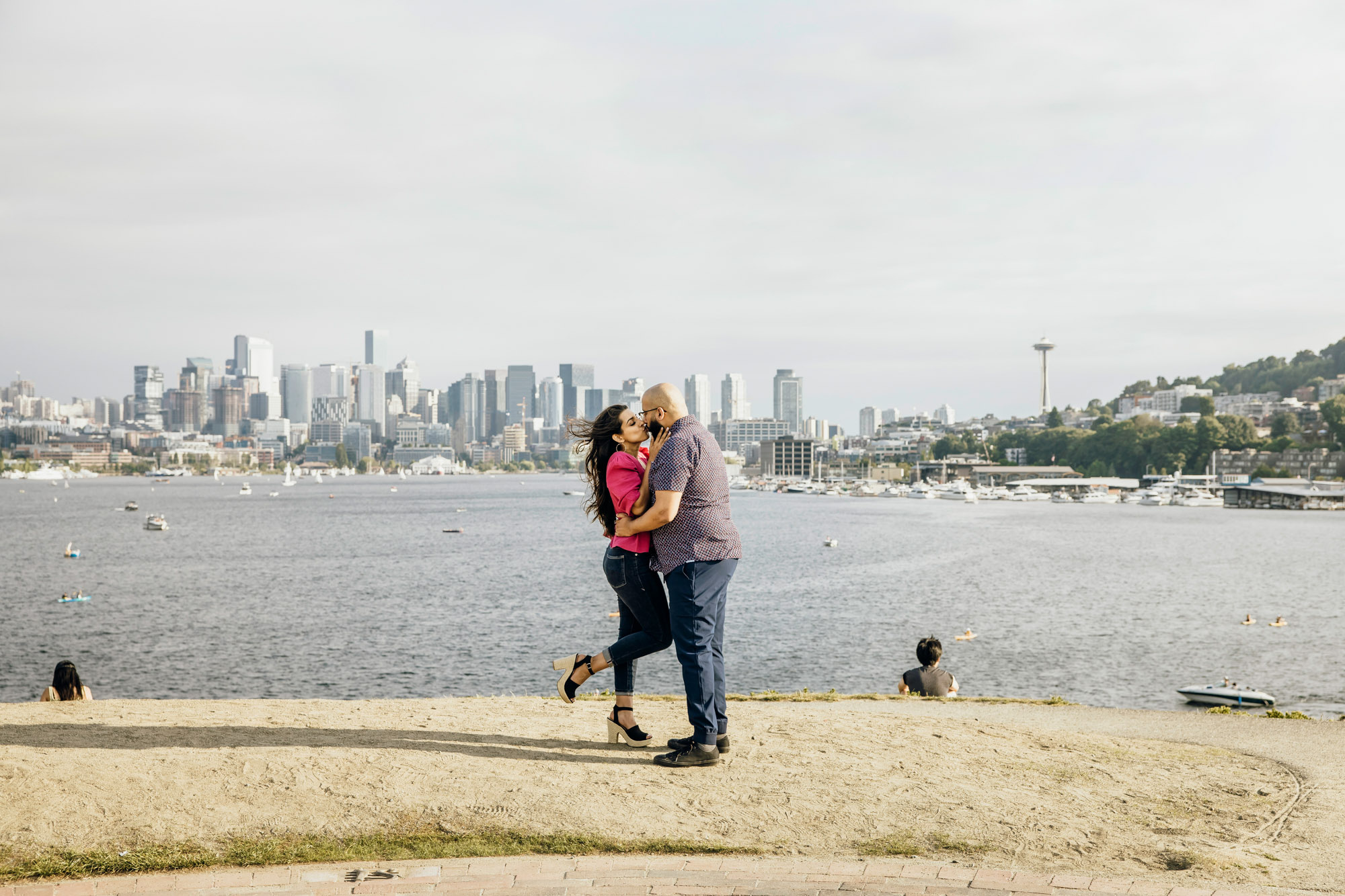 Seattle engagement session by Seattle wedding photographer James Thomas Long Photography