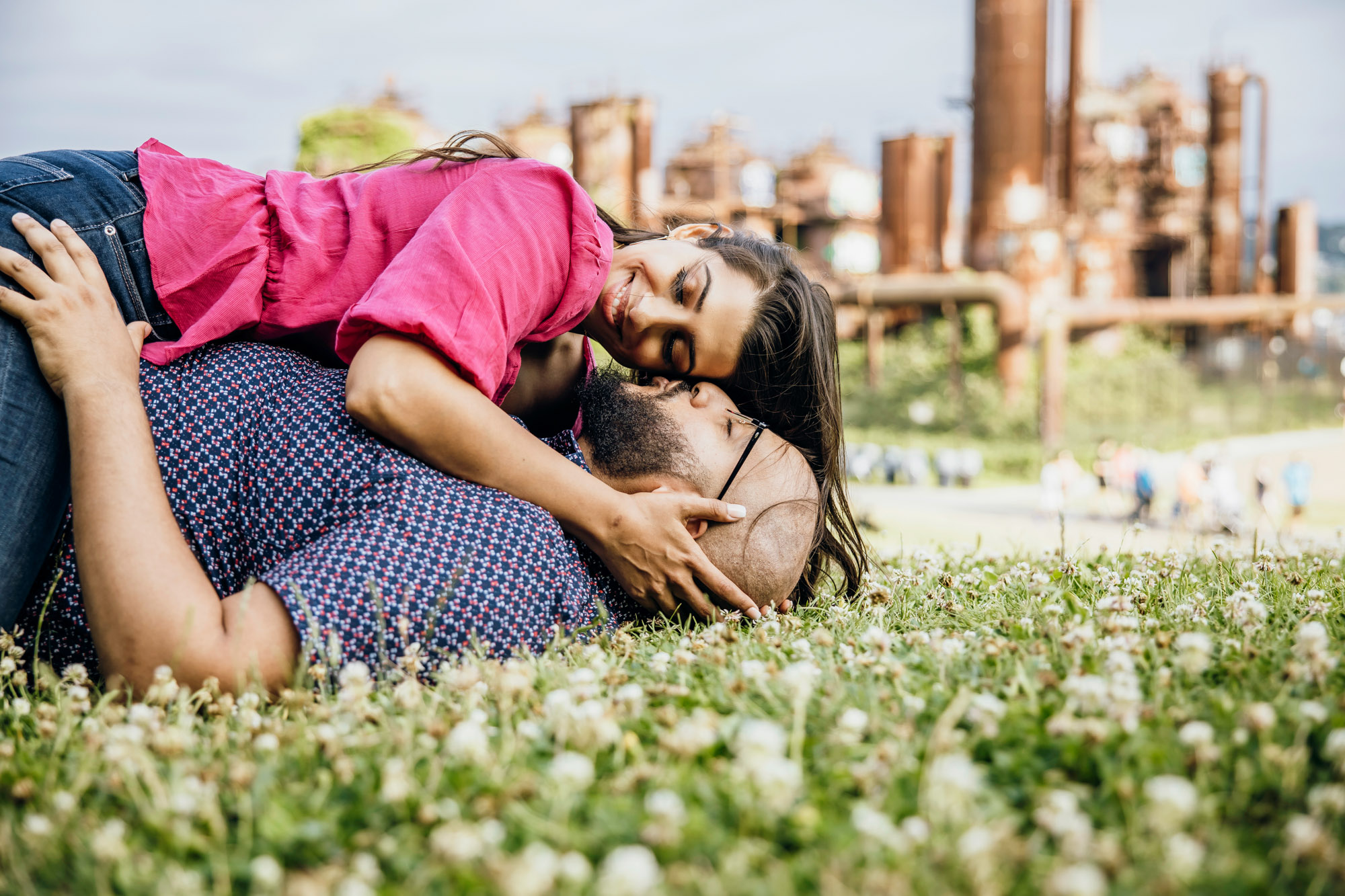 Seattle engagement session by Seattle wedding photographer James Thomas Long Photography