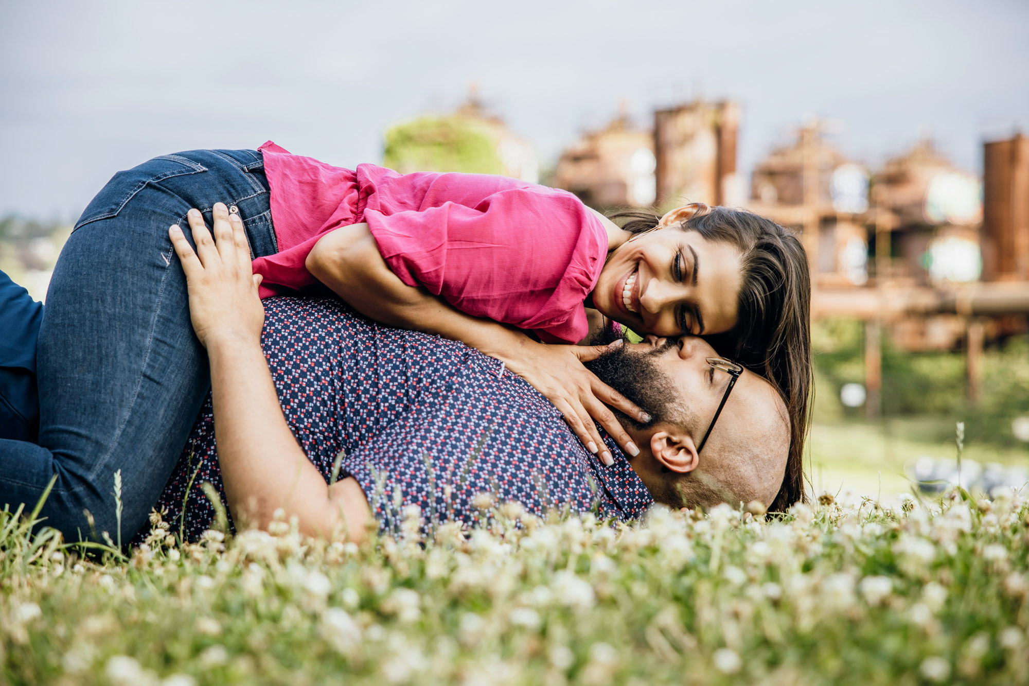 Seattle engagement session by Seattle wedding photographer James Thomas Long Photography