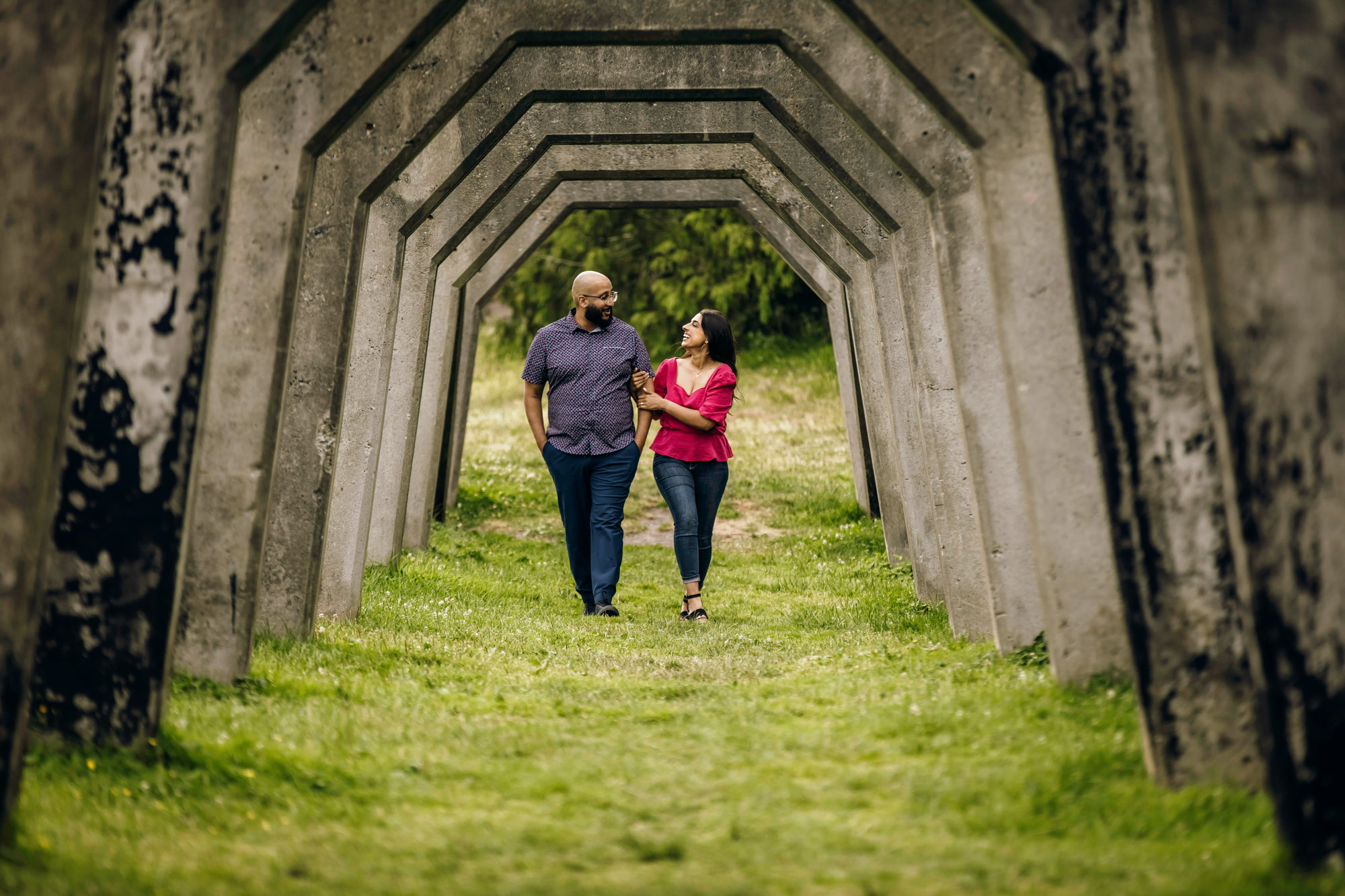 Seattle engagement session by Seattle wedding photographer James Thomas Long Photography