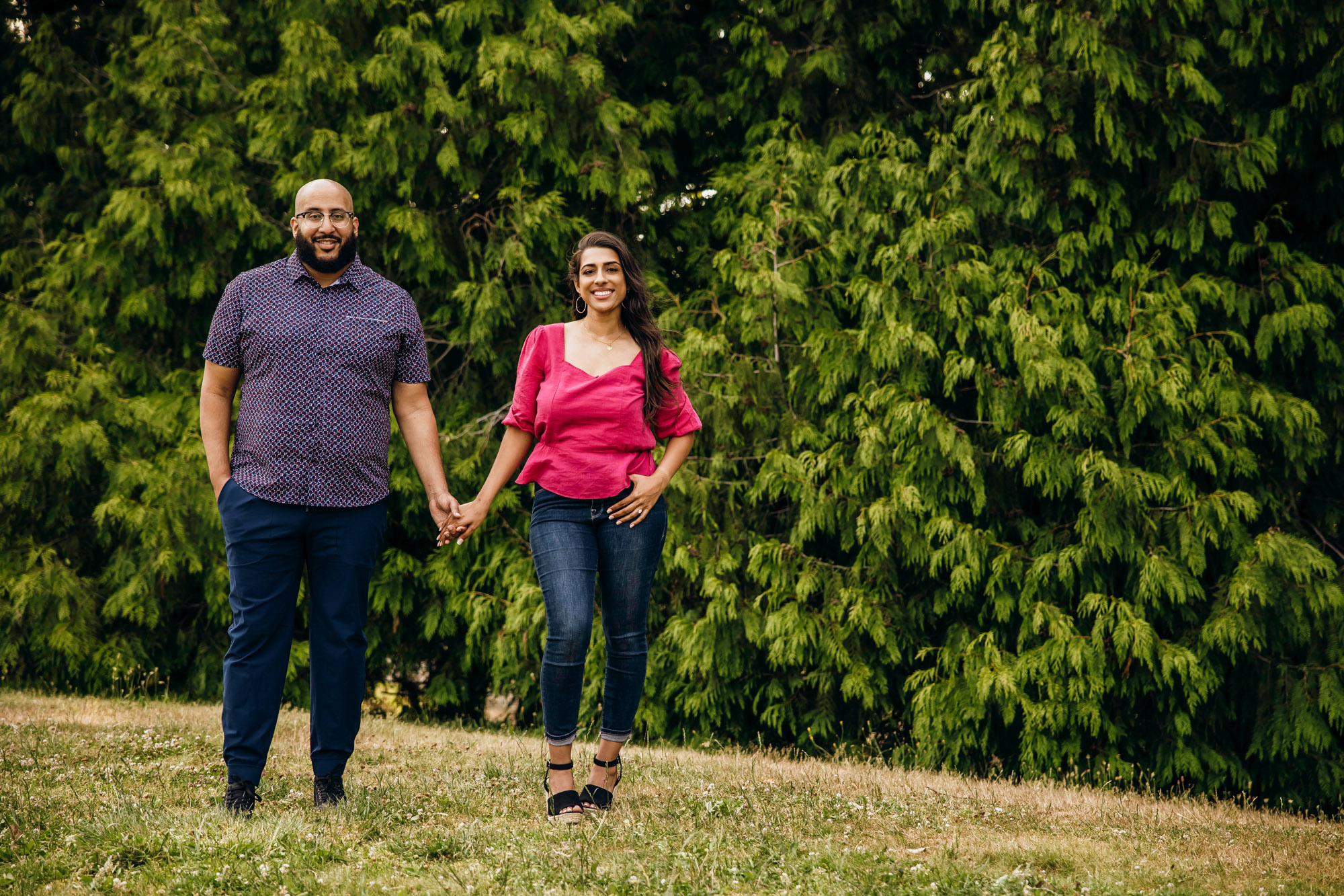 Seattle engagement session by Seattle wedding photographer James Thomas Long Photography