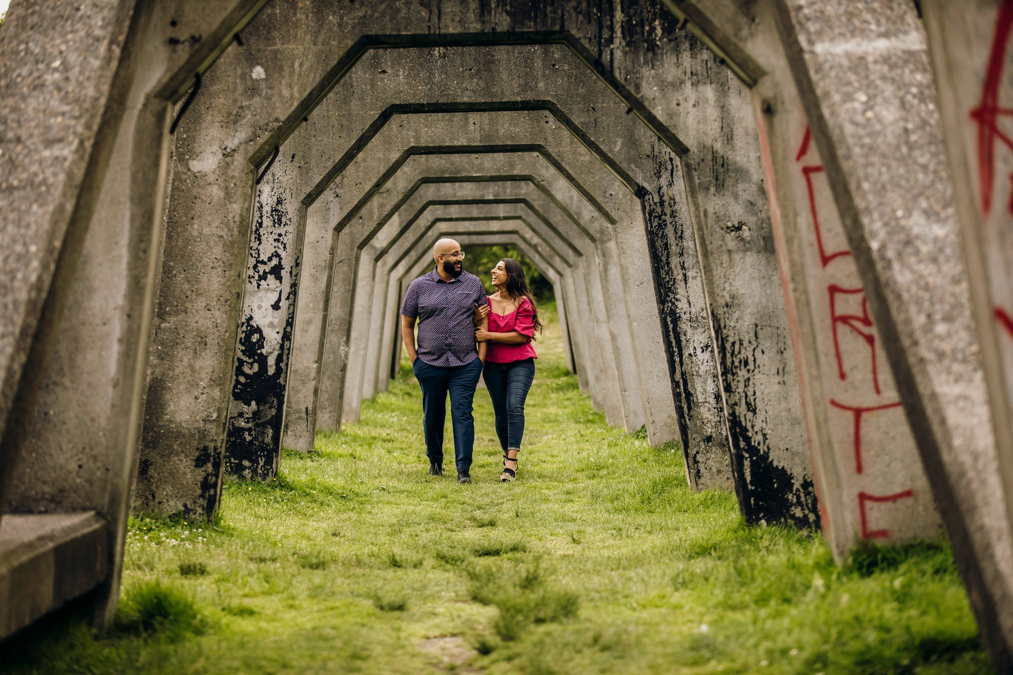 Seattle engagement session by Seattle wedding photographer James Thomas Long Photography