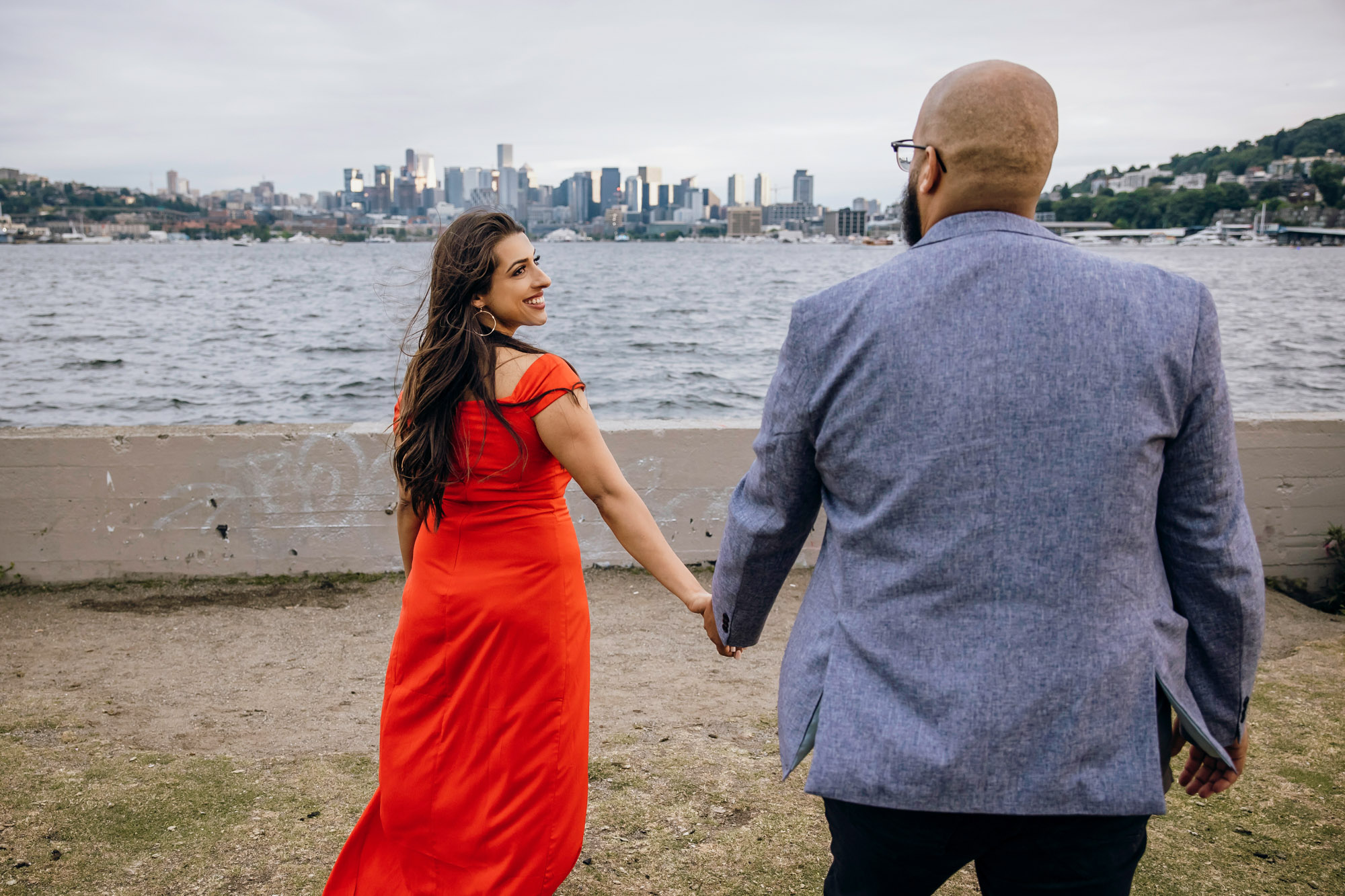 Seattle engagement session by Seattle wedding photographer James Thomas Long Photography