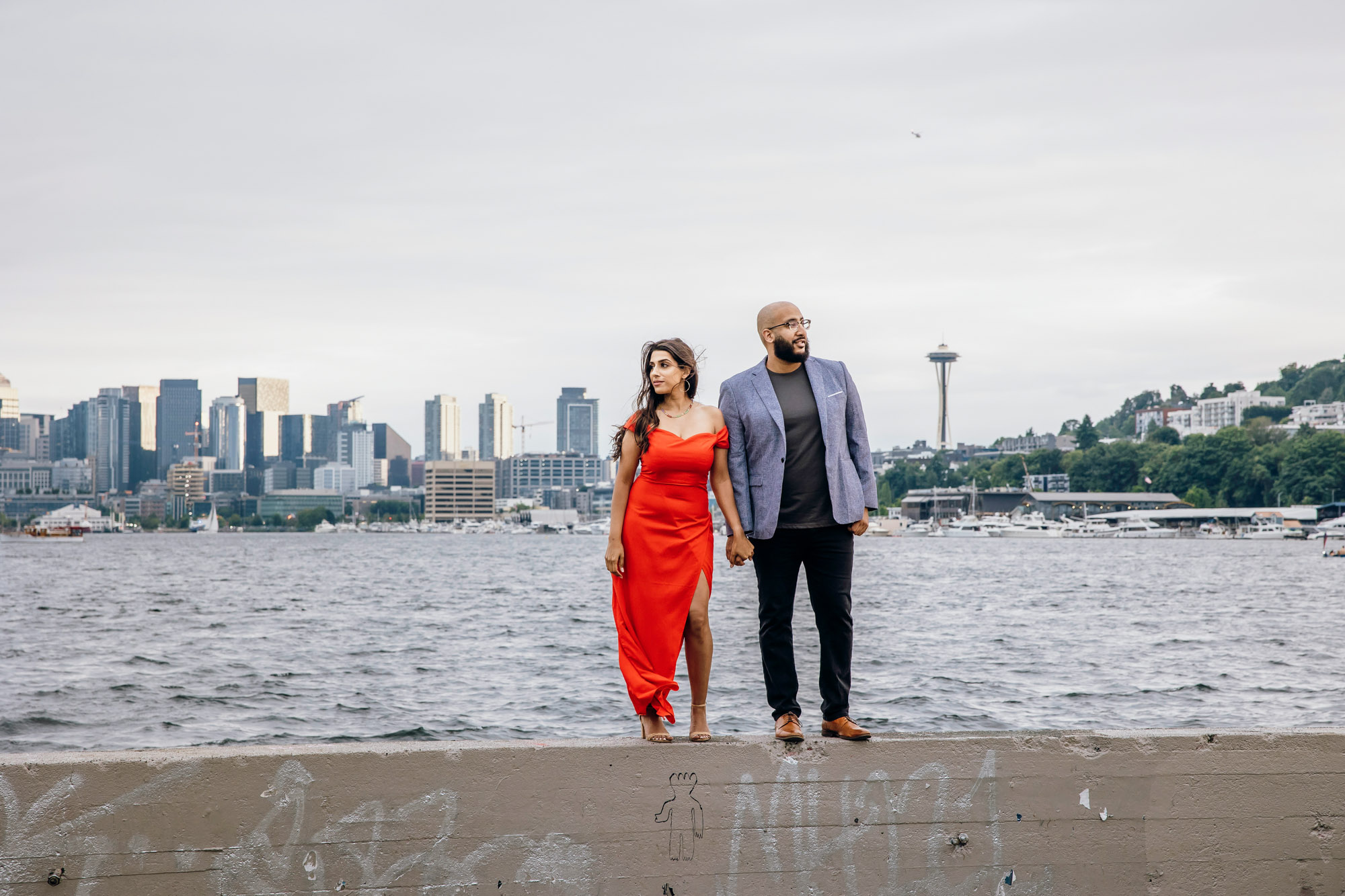 Seattle engagement session by Seattle wedding photographer James Thomas Long Photography