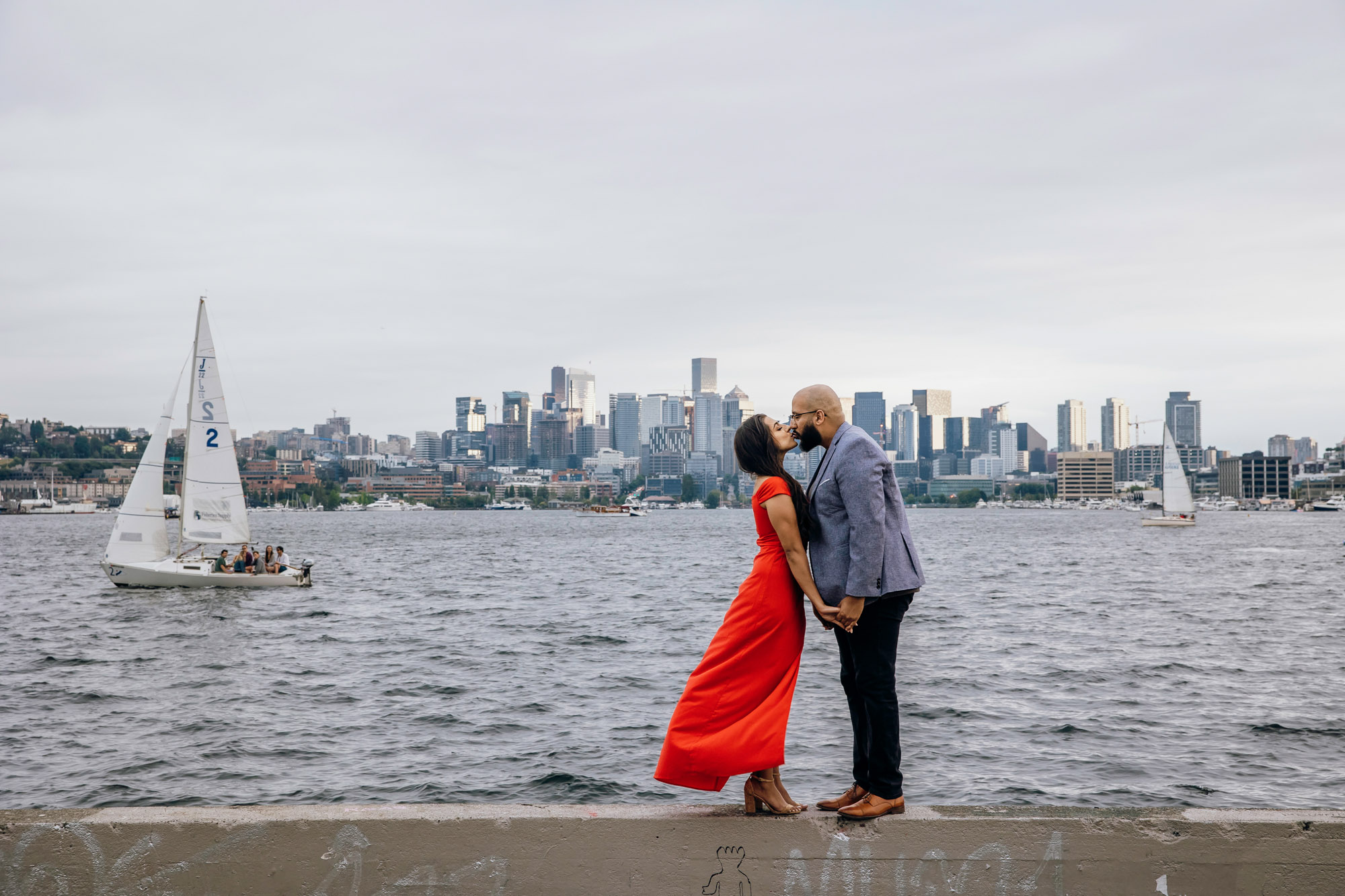 Seattle engagement session by Seattle wedding photographer James Thomas Long Photography