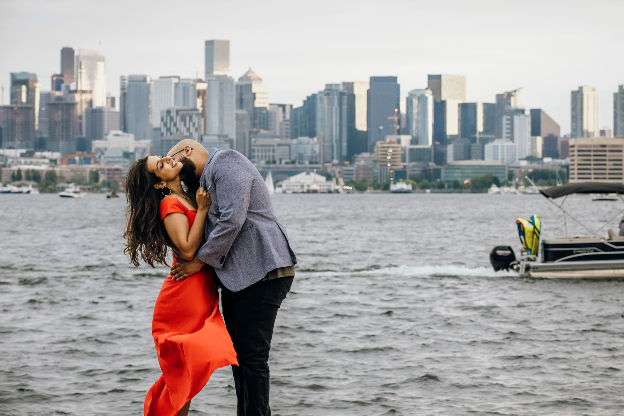 Seattle engagement session by Seattle wedding photographer James Thomas Long Photography