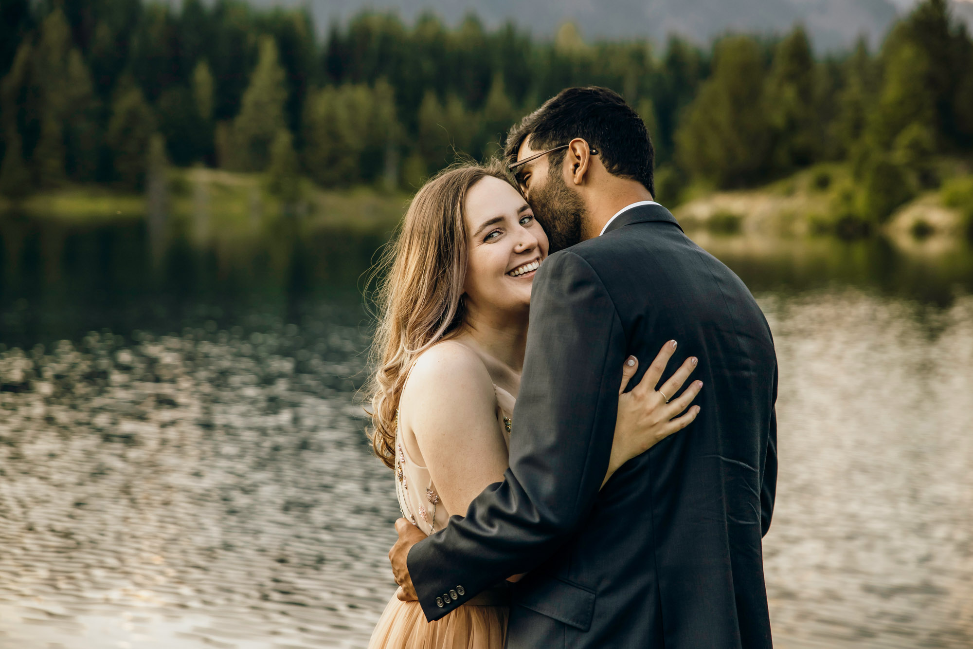 Cascade Mountain elopement by Snoqualmie wedding photographer James Thomas Long Photography