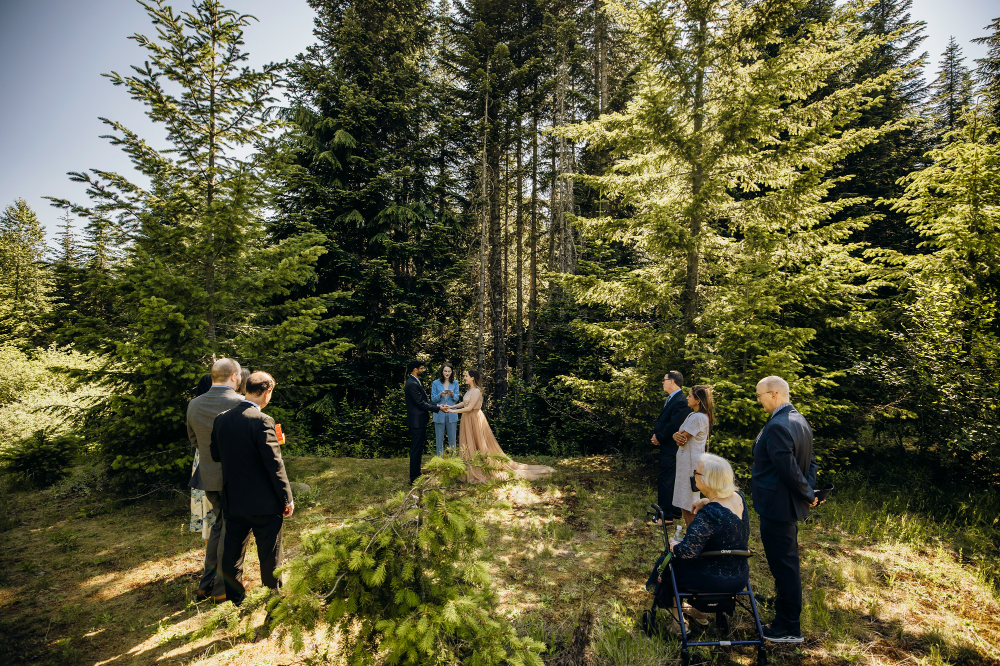 Cascade Mountain elopement by Snoqualmie wedding photographer James Thomas Long Photography