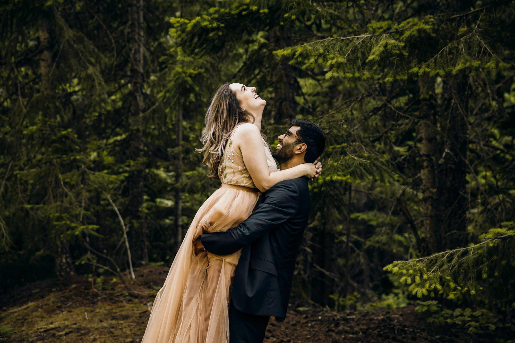 Cascade Mountain elopement by Snoqualmie wedding photographer James Thomas Long Photography