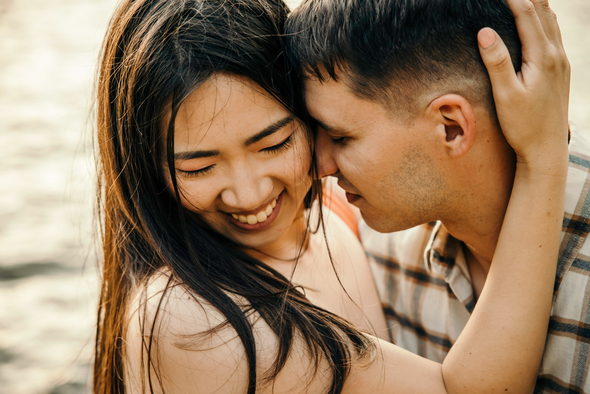 Snoqualmie Pass adventure engagement session by Snoqualmie wedding photographer James Thomas Long Photography