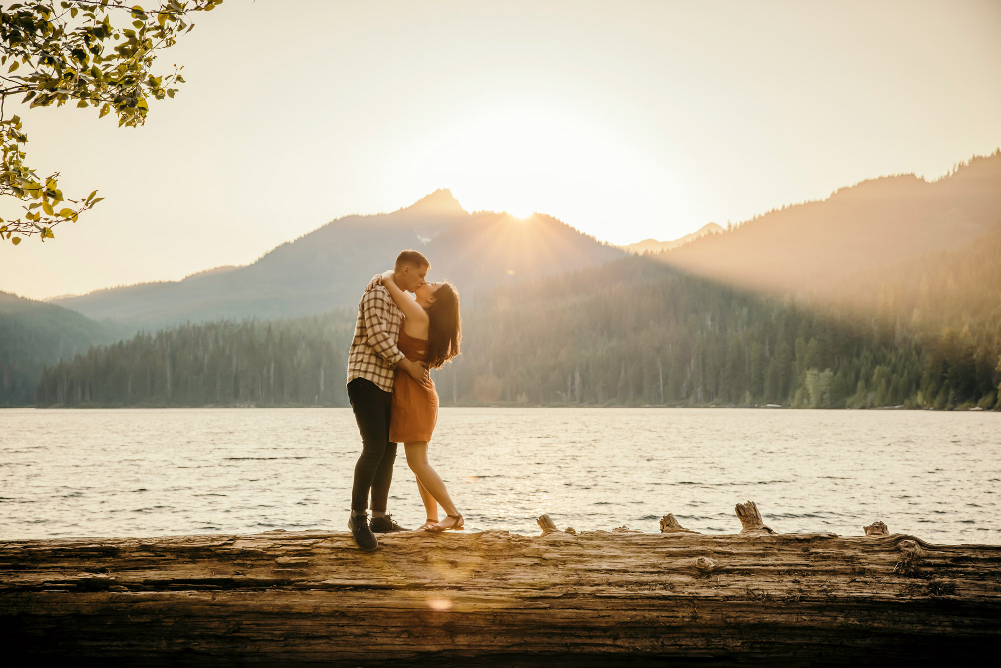 Snoqualmie Pass adventure engagement session by Snoqualmie wedding photographer James Thomas Long Photography