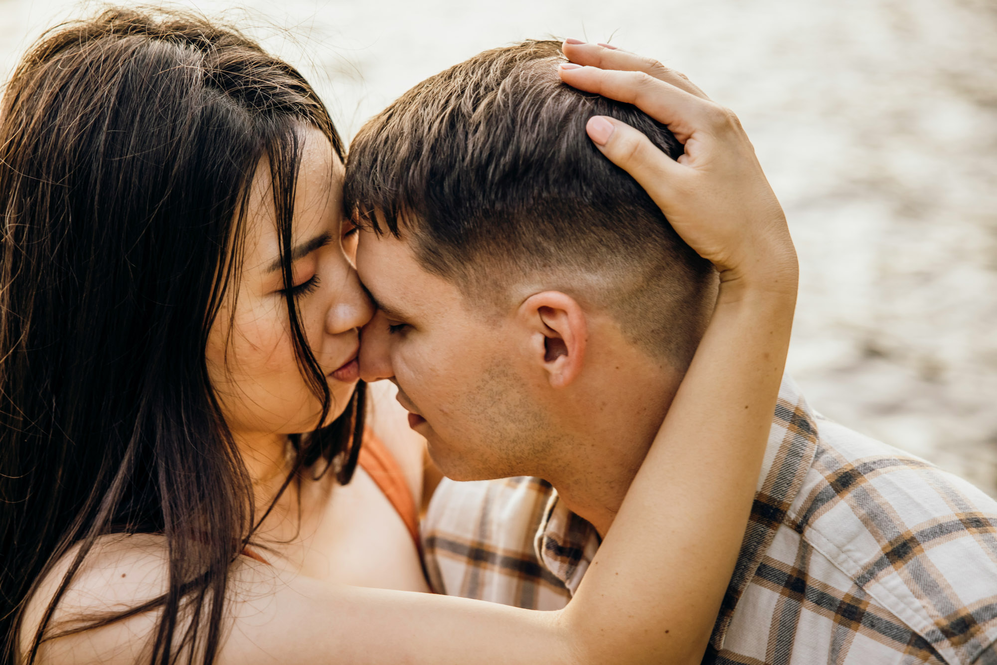 Snoqualmie Pass adventure engagement session by Snoqualmie wedding photographer James Thomas Long Photography