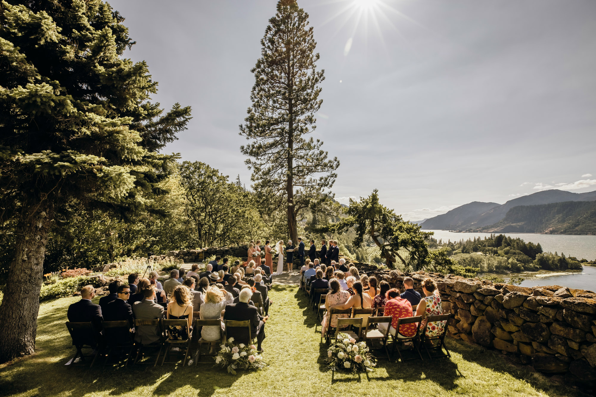 Griffin House, Hood River OR wedding by Snoqualmie wedding photographer James Thomas Long Photography