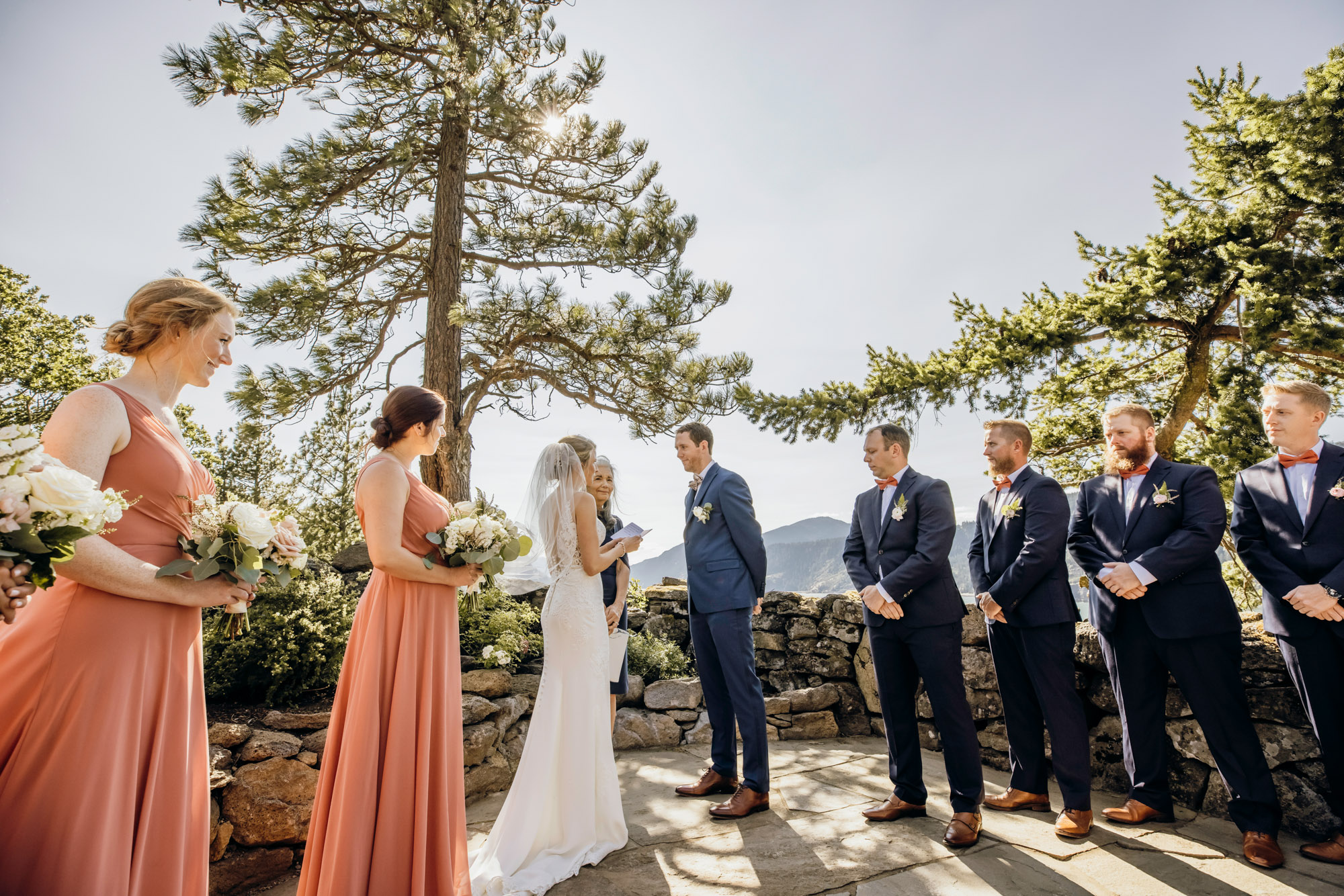 Griffin House, Hood River OR wedding by Snoqualmie wedding photographer James Thomas Long Photography