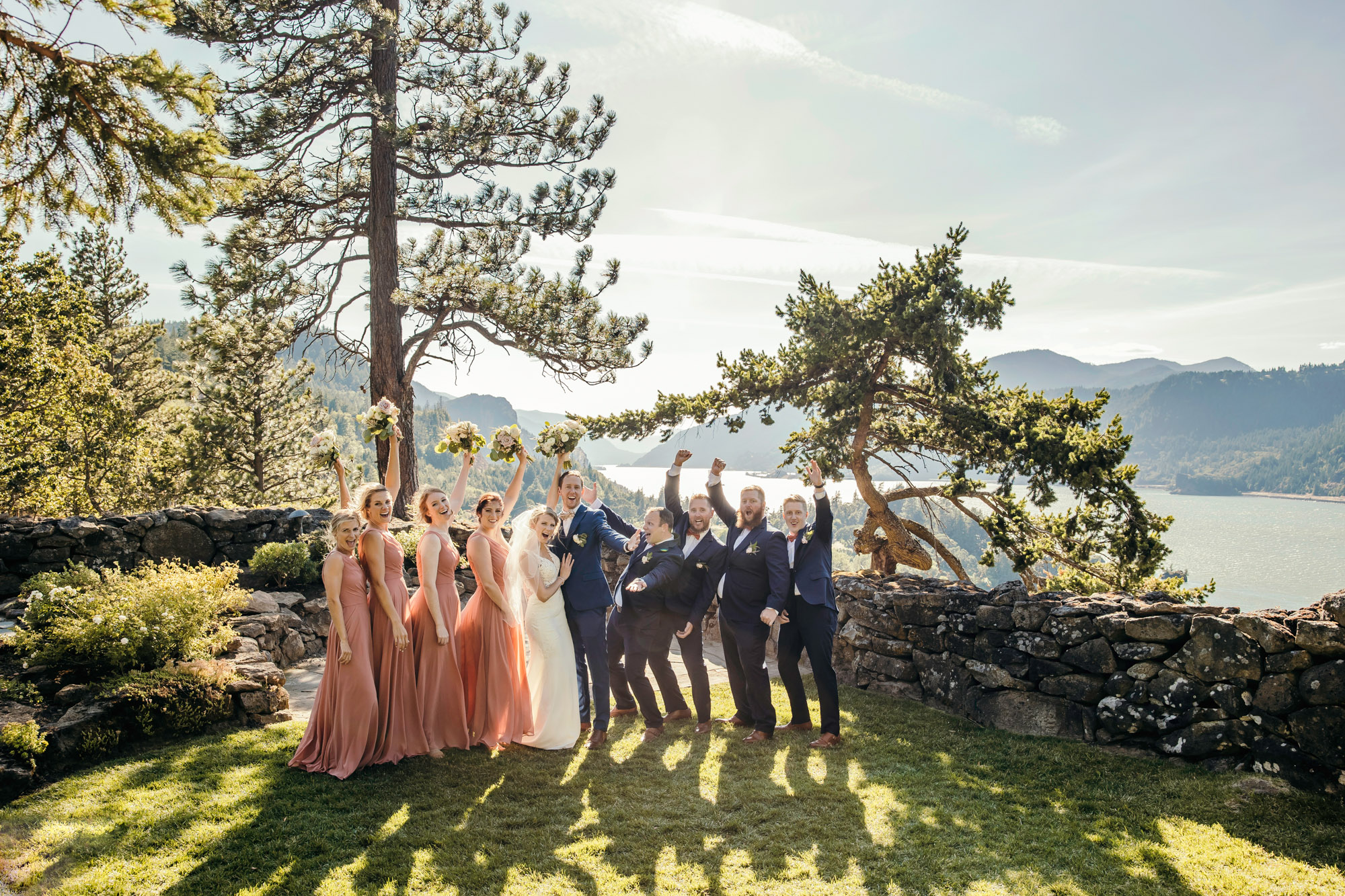 Griffin House, Hood River OR wedding by Snoqualmie wedding photographer James Thomas Long Photography