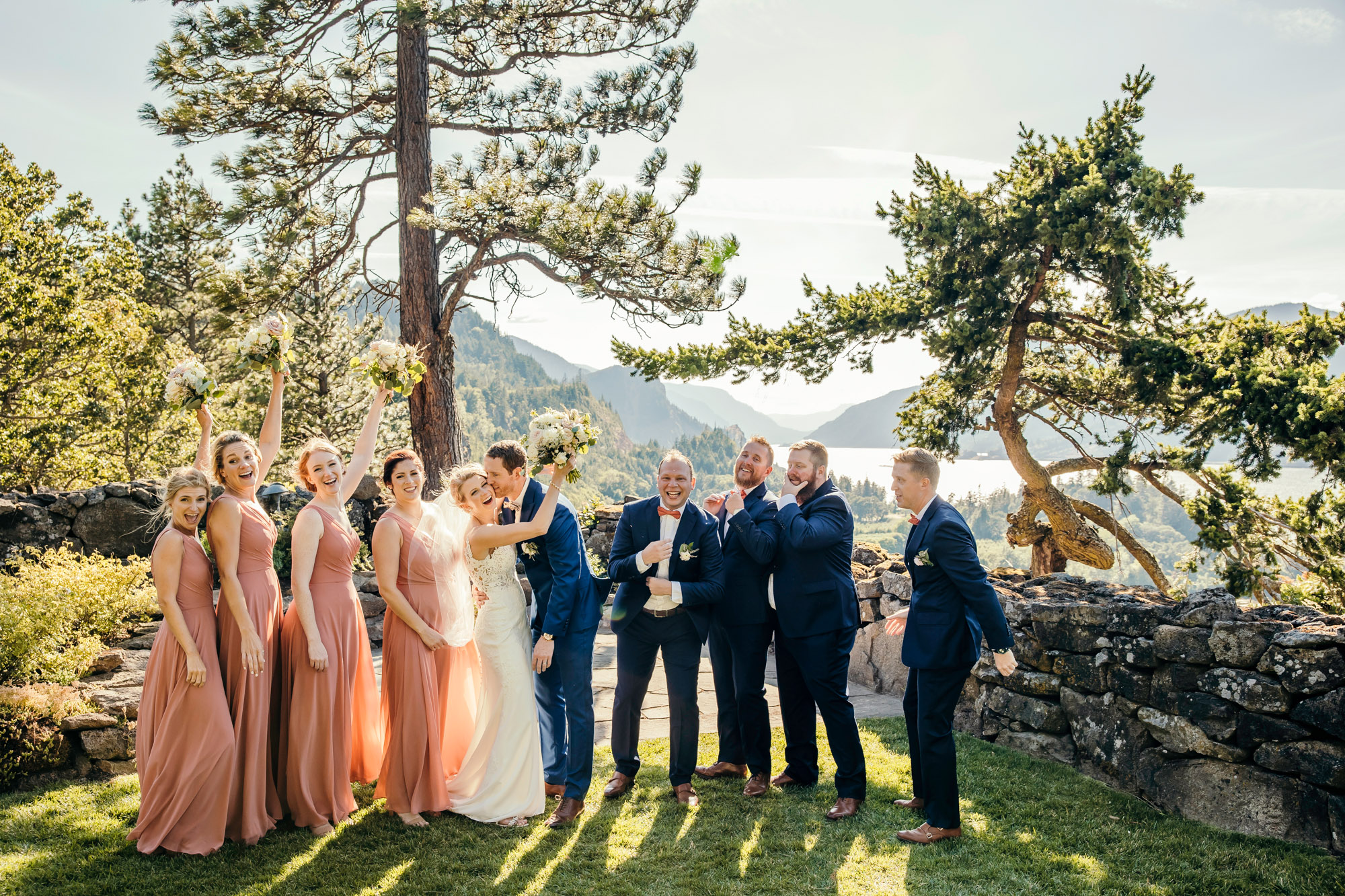 Griffin House, Hood River OR wedding by Snoqualmie wedding photographer James Thomas Long Photography