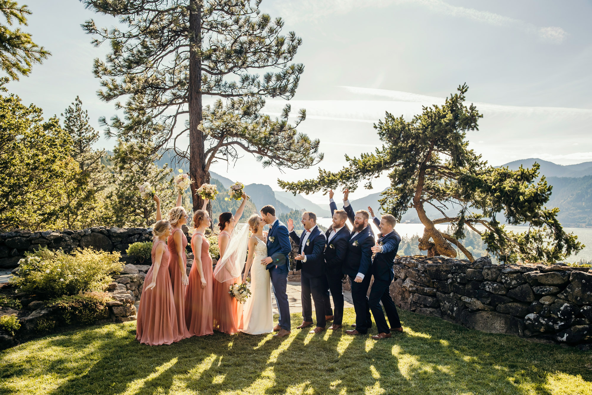 Griffin House, Hood River OR wedding by Snoqualmie wedding photographer James Thomas Long Photography