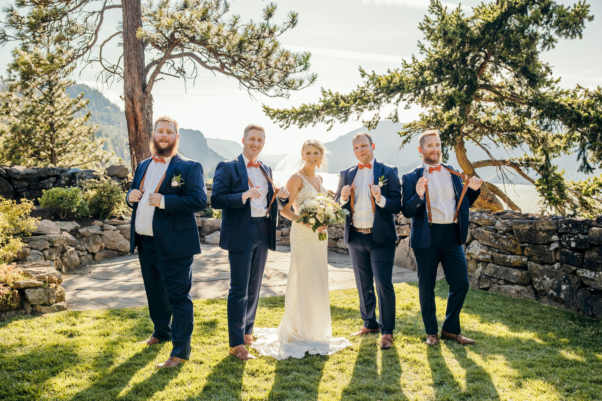 Griffin House, Hood River OR wedding by Snoqualmie wedding photographer James Thomas Long Photography