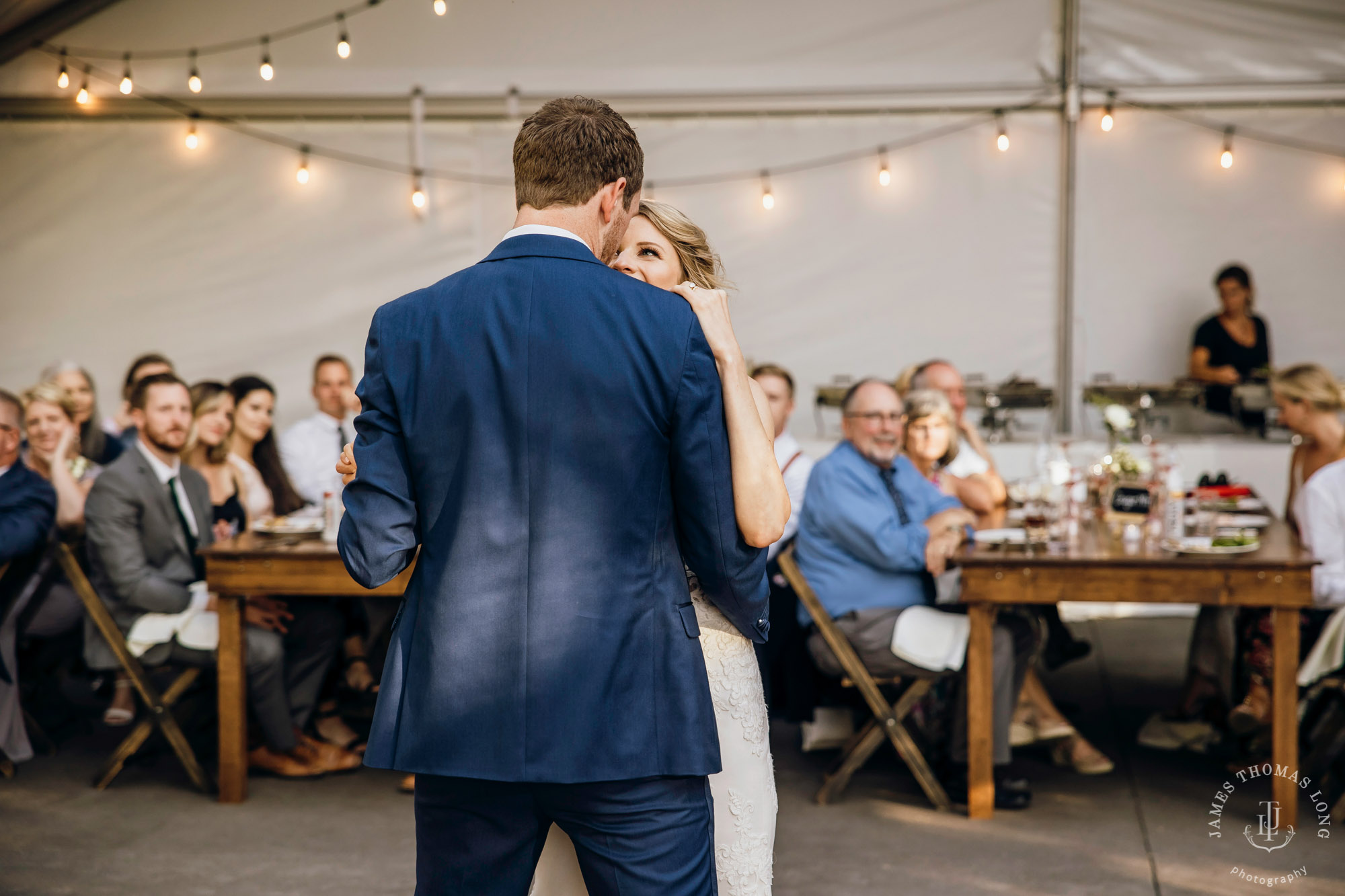 Griffin House, Hood River OR wedding by Snoqualmie wedding photographer James Thomas Long Photography