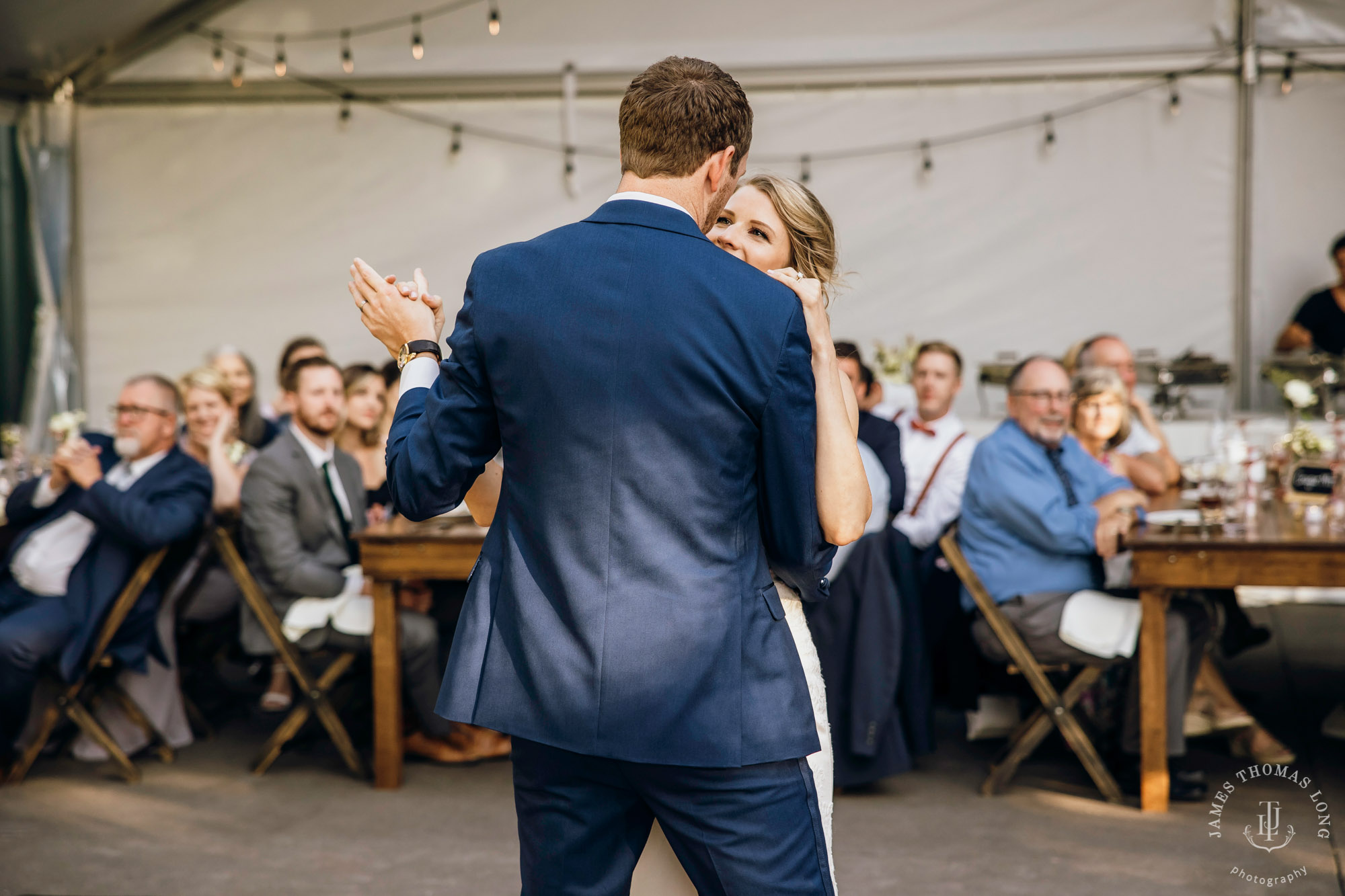 Griffin House, Hood River OR wedding by Snoqualmie wedding photographer James Thomas Long Photography