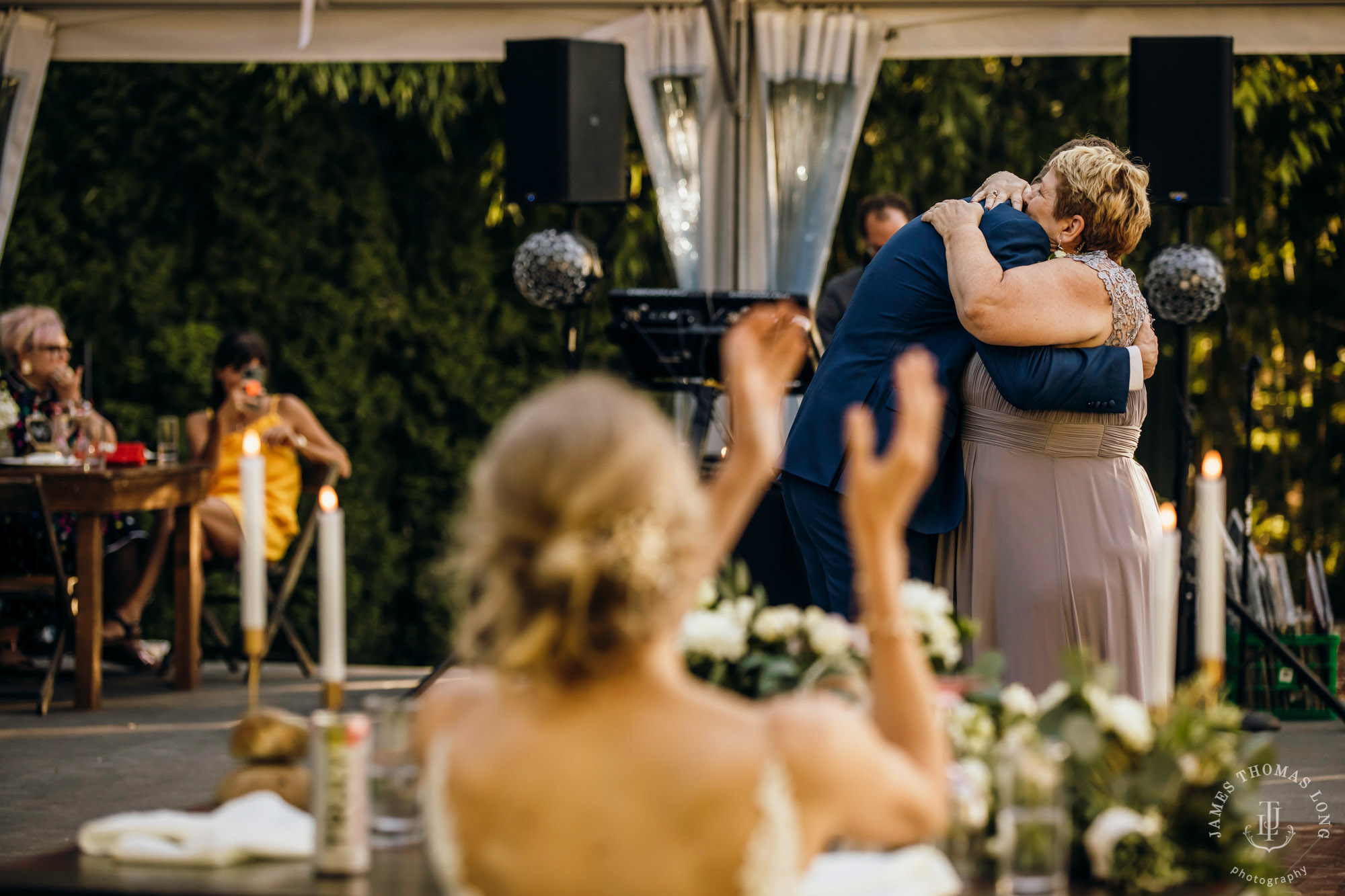 Griffin House, Hood River OR wedding by Snoqualmie wedding photographer James Thomas Long Photography