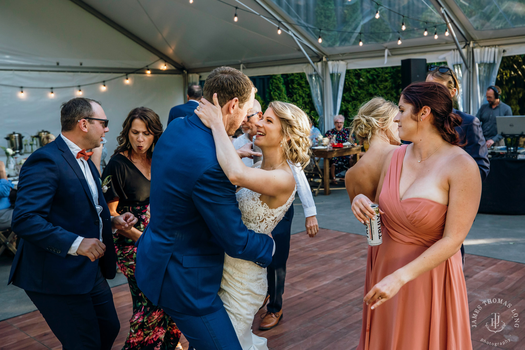 Griffin House, Hood River OR wedding by Snoqualmie wedding photographer James Thomas Long Photography