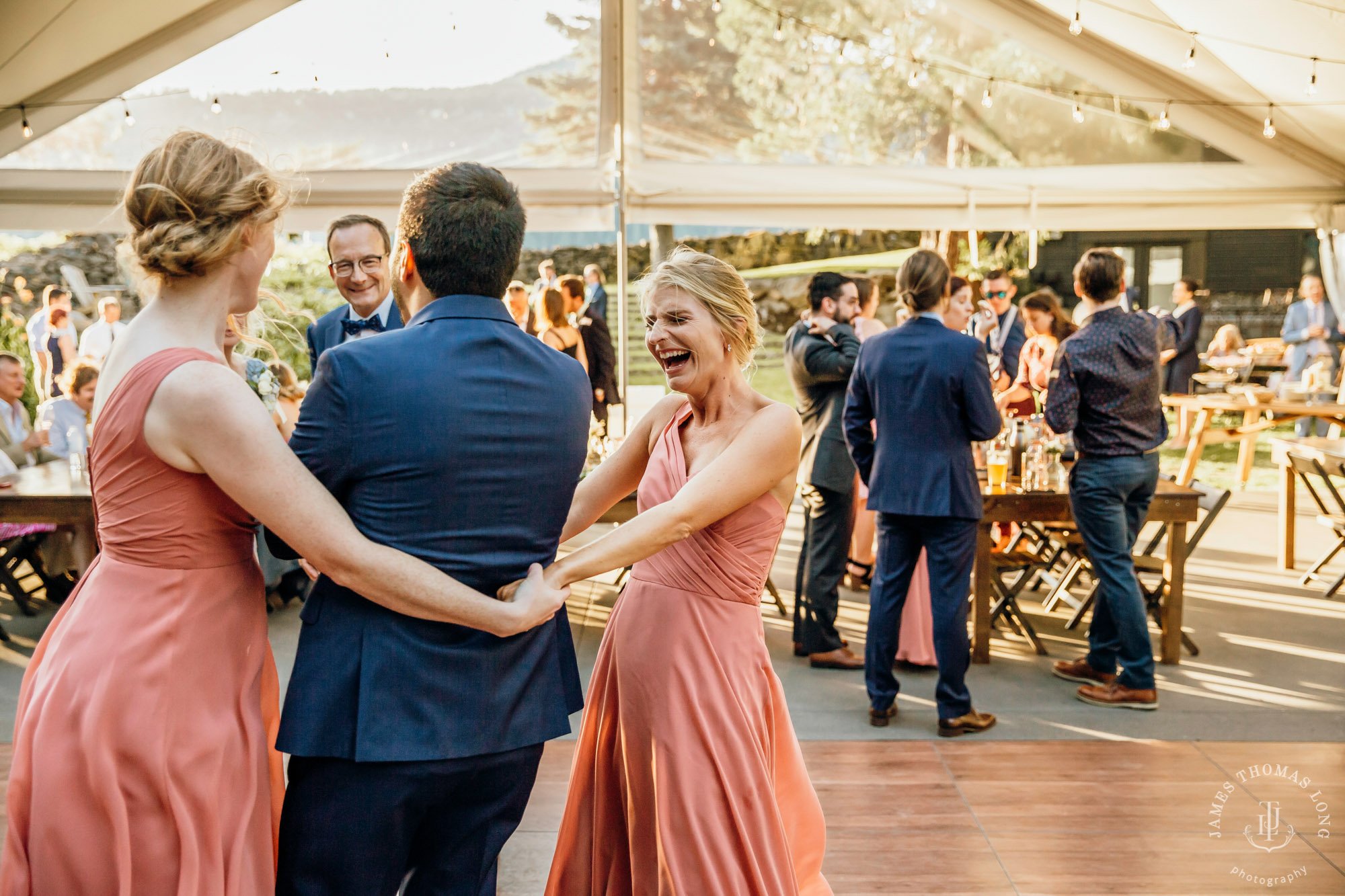 Griffin House, Hood River OR wedding by Snoqualmie wedding photographer James Thomas Long Photography