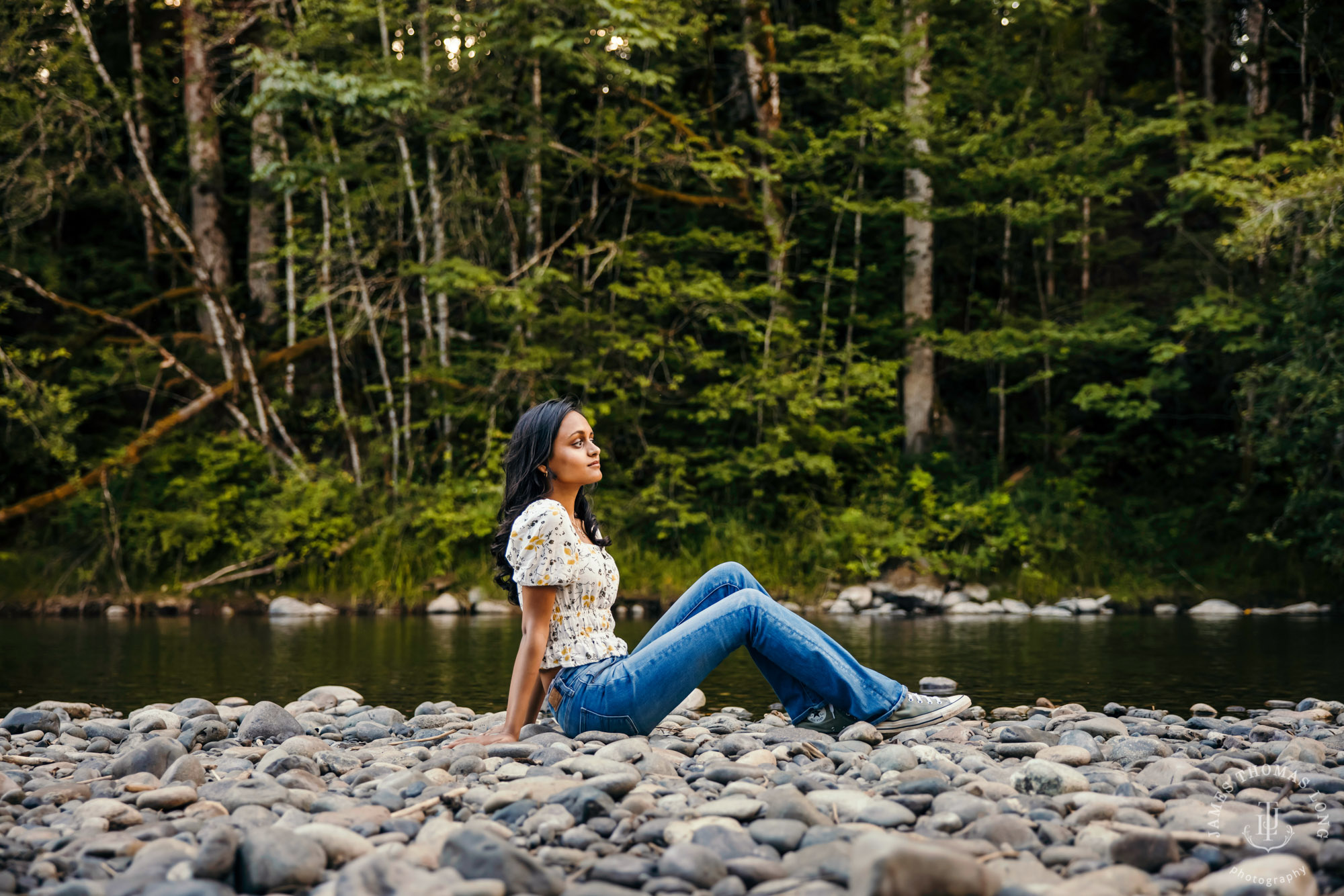 Senior portrait session by Snoqualmie senior portrait photographer James Thomas Long Photography