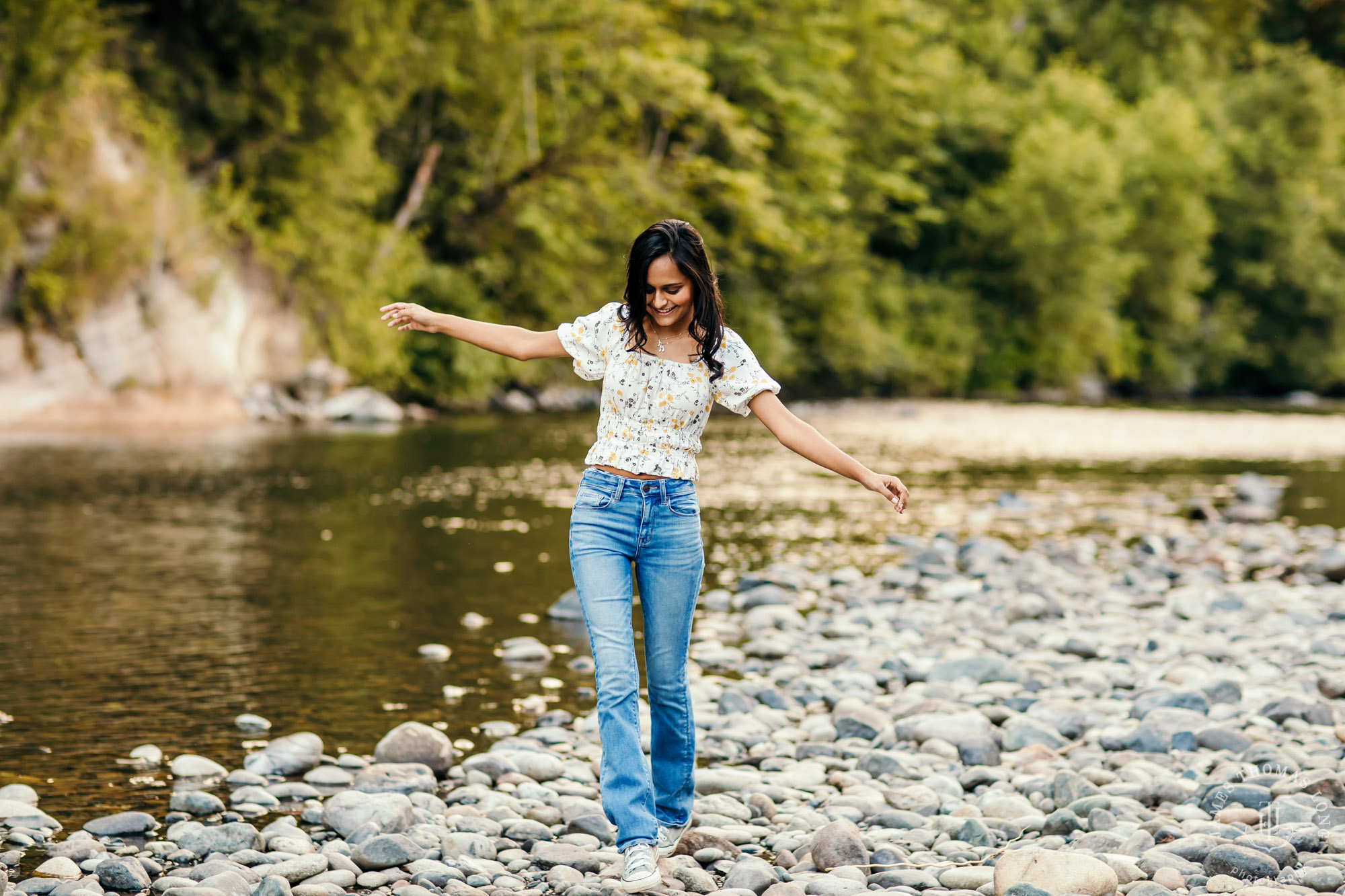 Senior portrait session by Snoqualmie senior portrait photographer James Thomas Long Photography