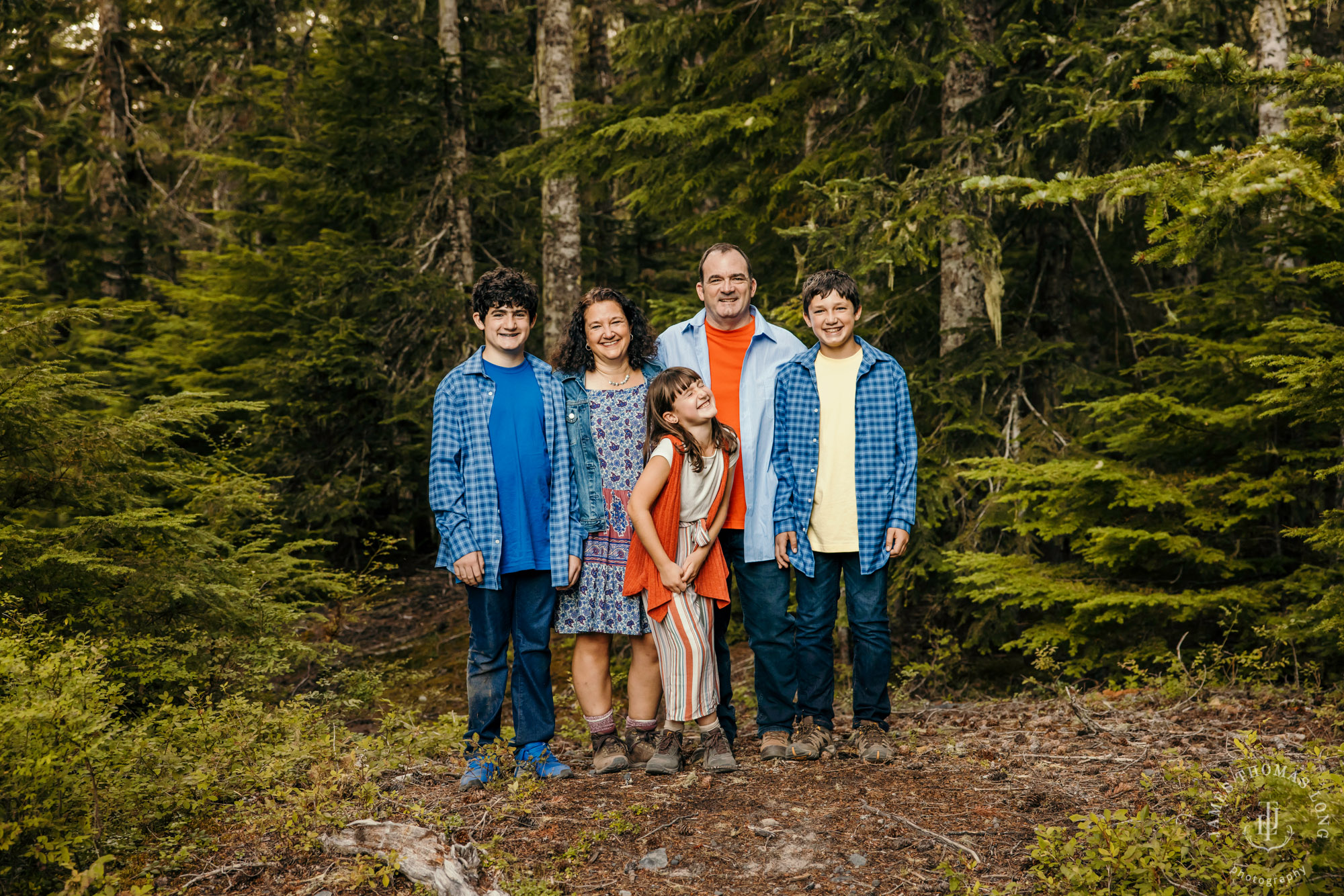 Seattle Cascade Mountain Mount Rainier family session by James Thomas Long Photography