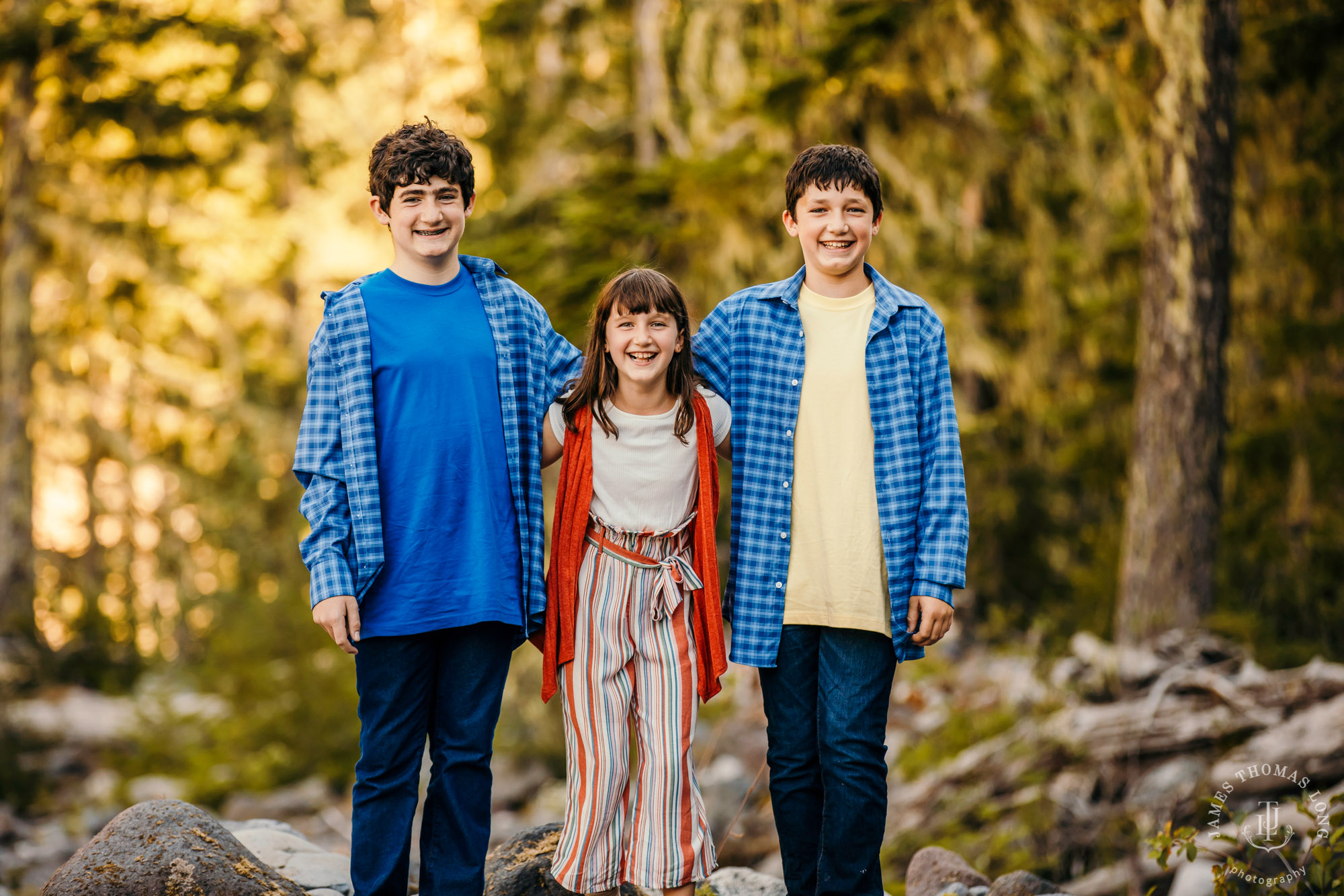 Seattle Cascade Mountain Mount Rainier family session by James Thomas Long Photography