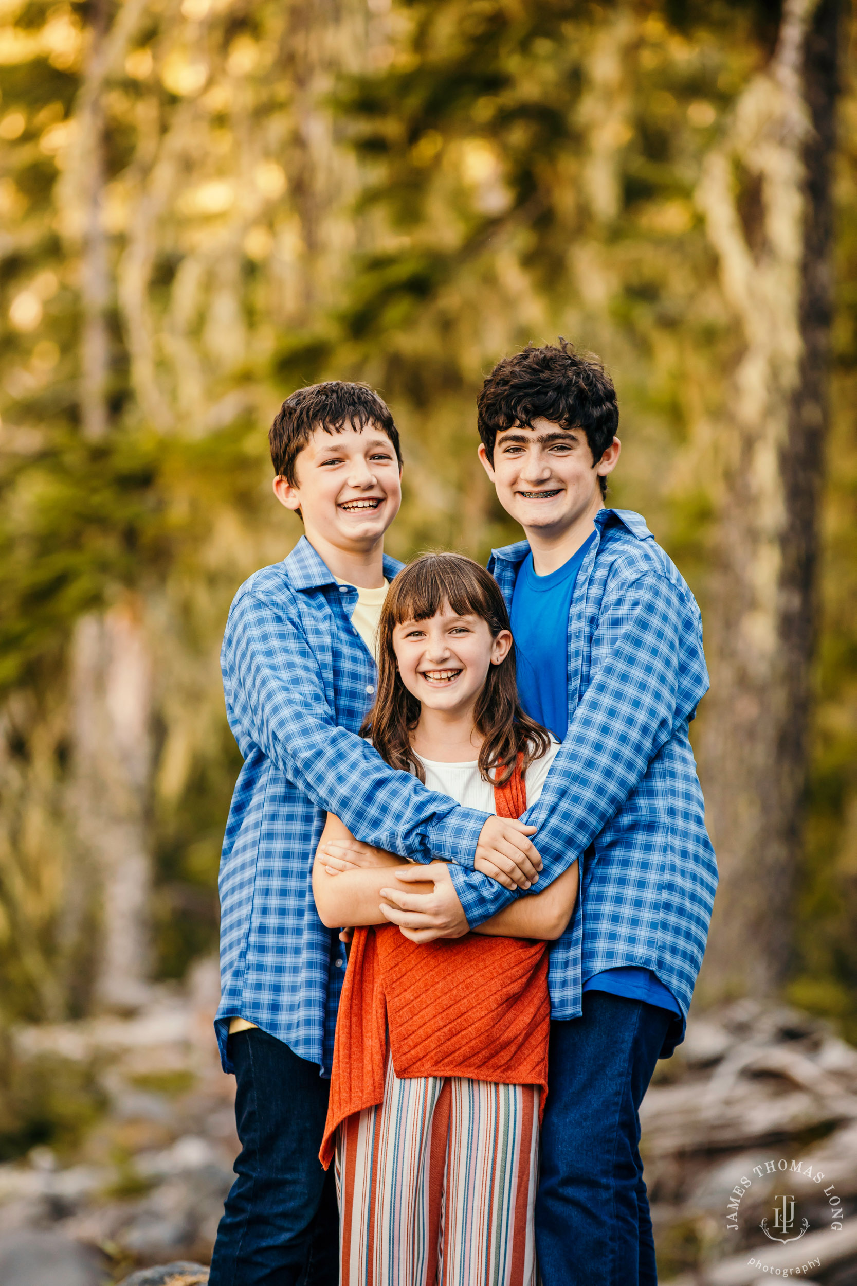 Seattle Cascade Mountain Mount Rainier family session by James Thomas Long Photography