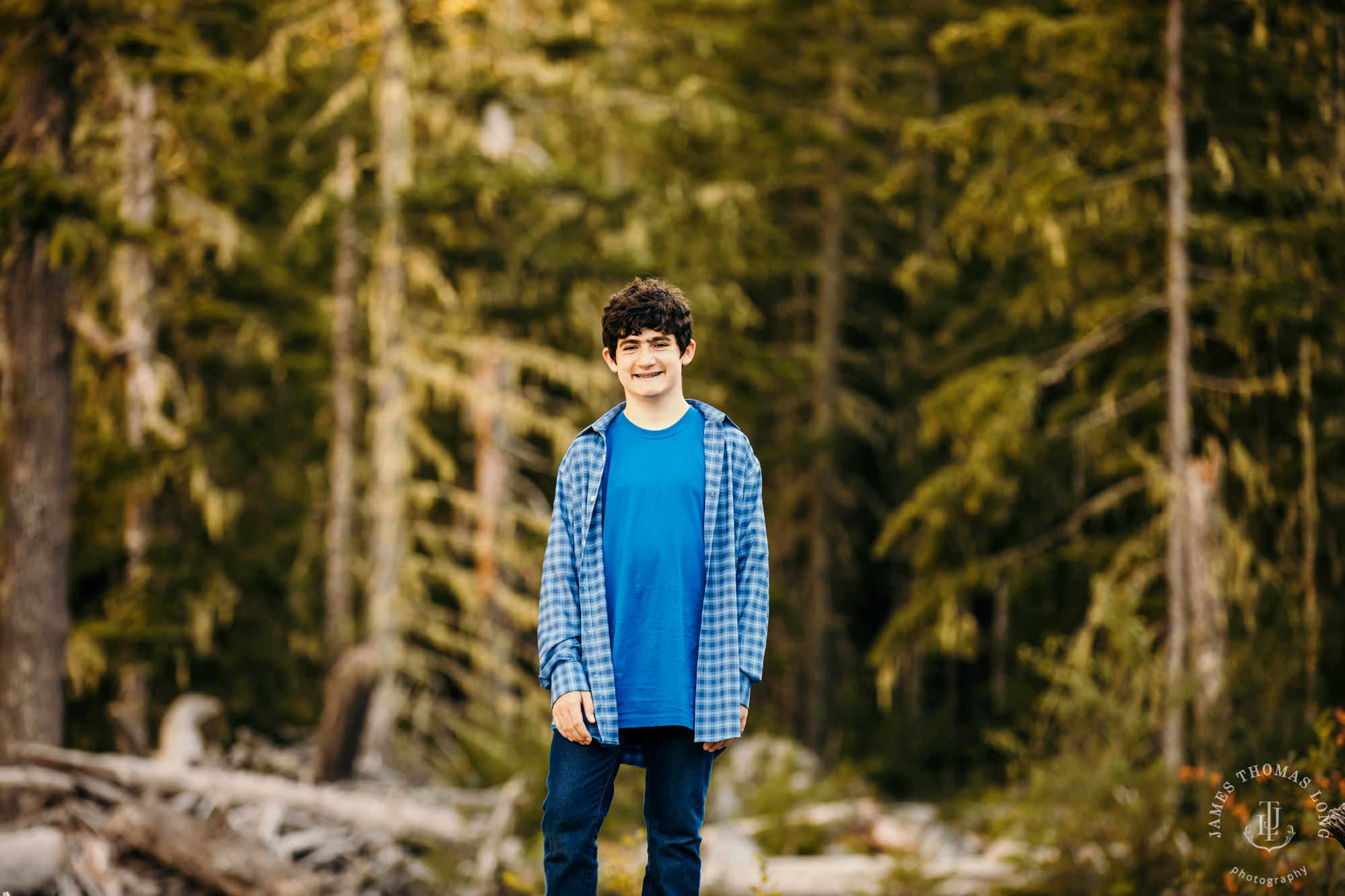 Seattle Cascade Mountain Mount Rainier family session by James Thomas Long Photography