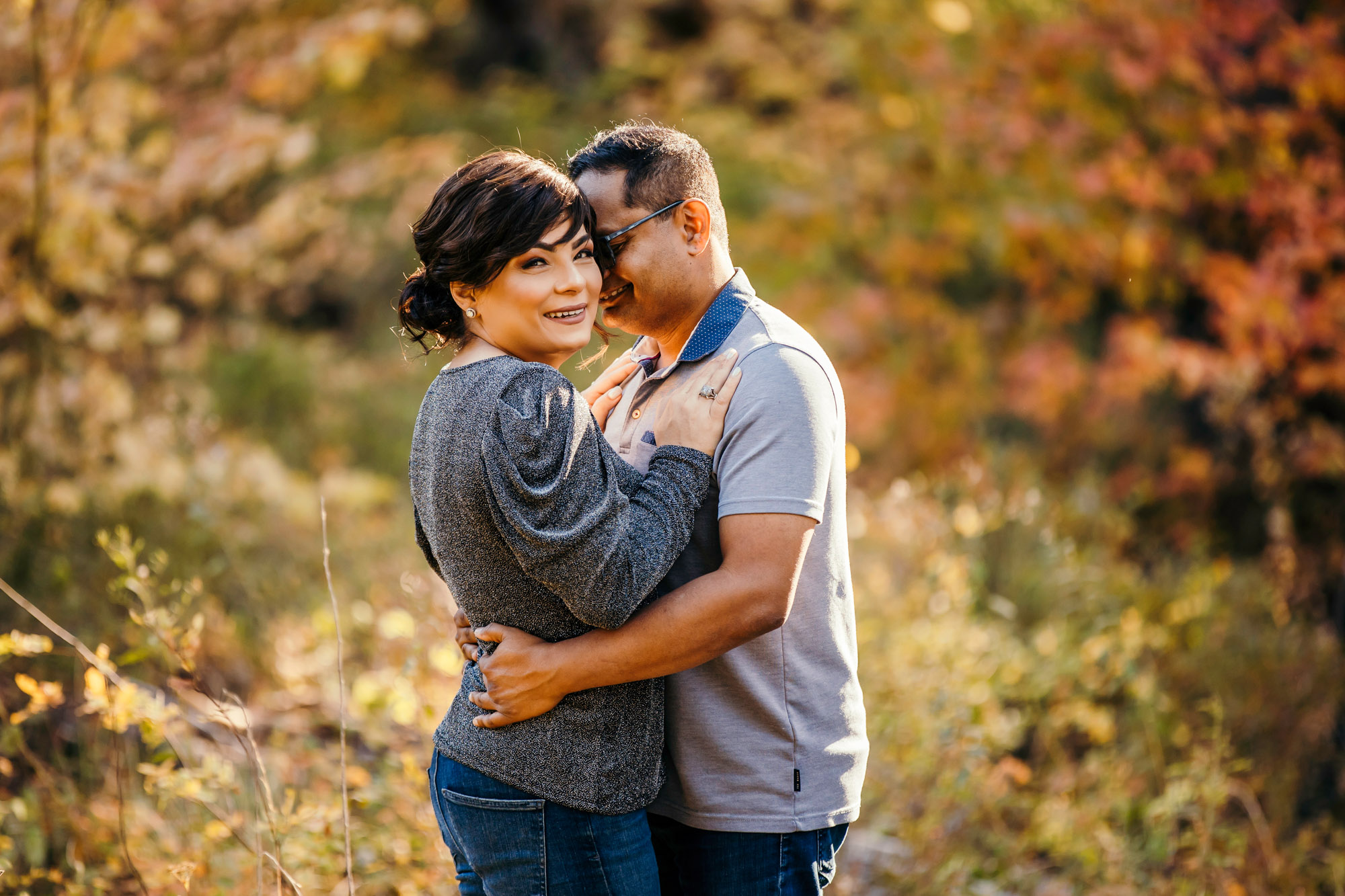 Wenatchee Cascade Mountain adventure engagement session by Seattle wedding photographer James Thomas Long Photography