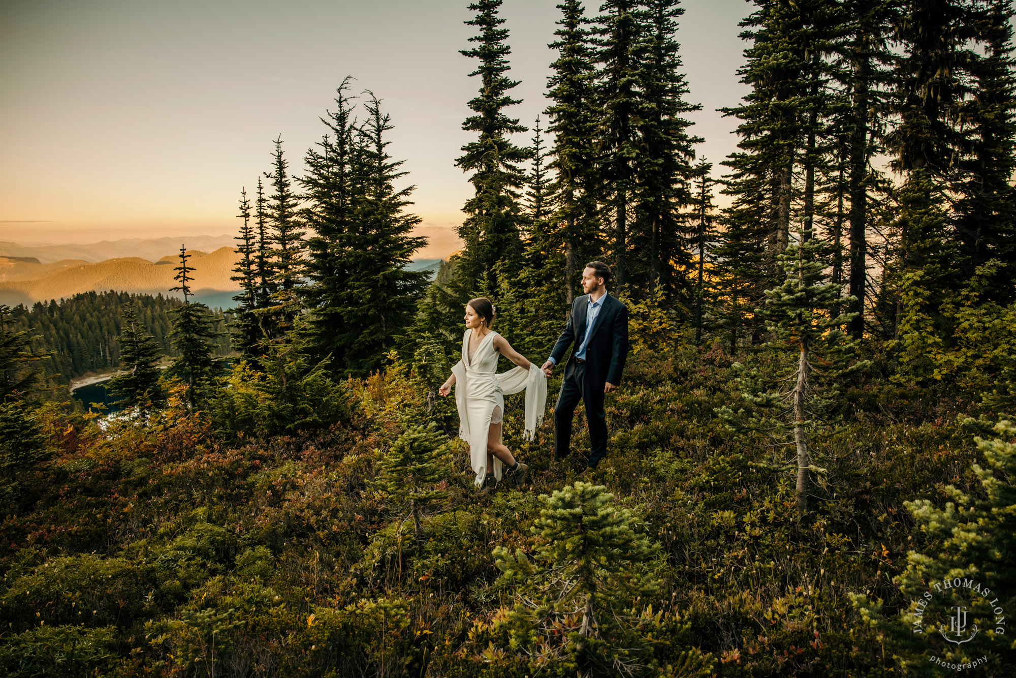 Mount Rainier adventure elopement photographer James Thomas Long Photography