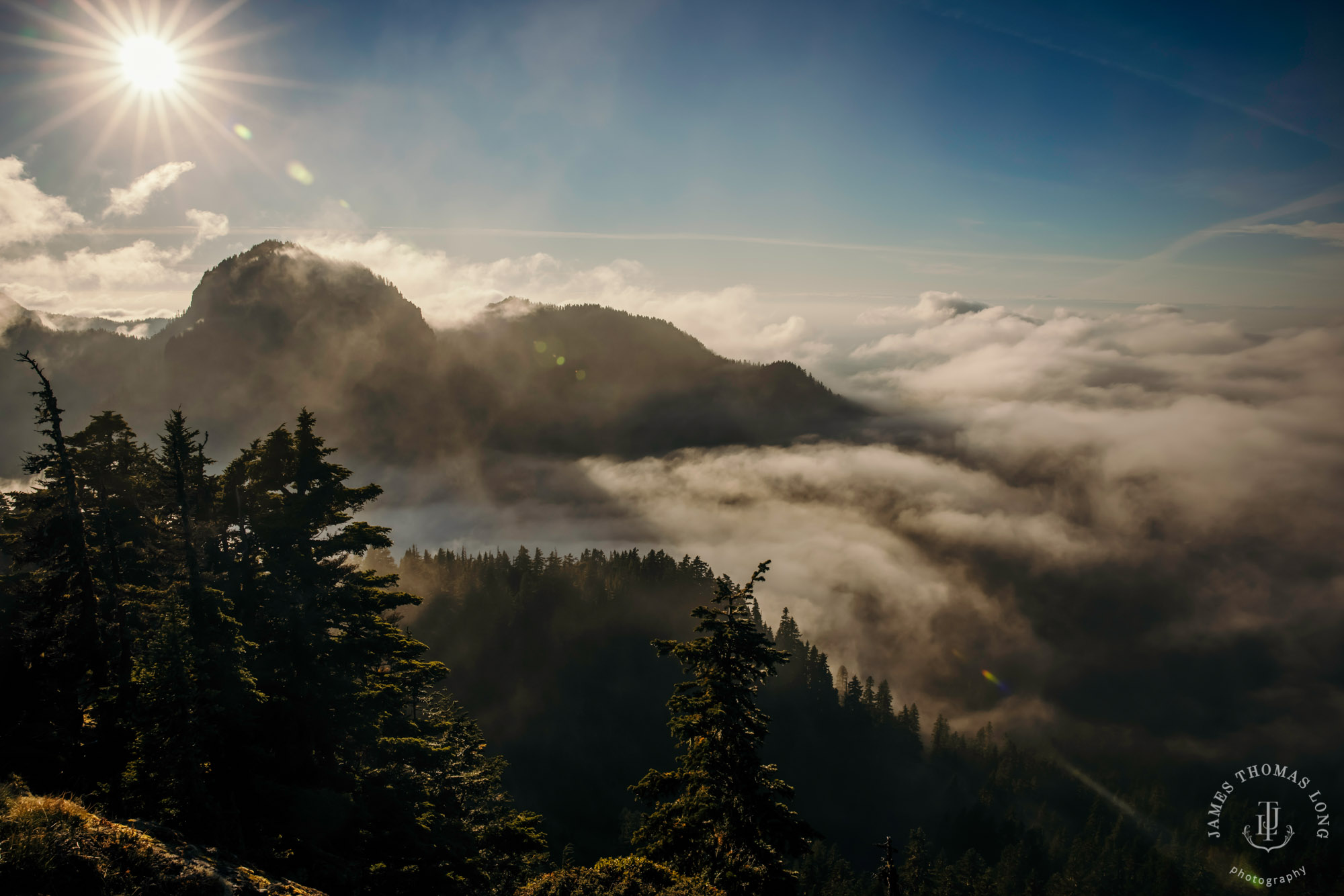 Mount Rainier adventure elopement photographer James Thomas Long Photography