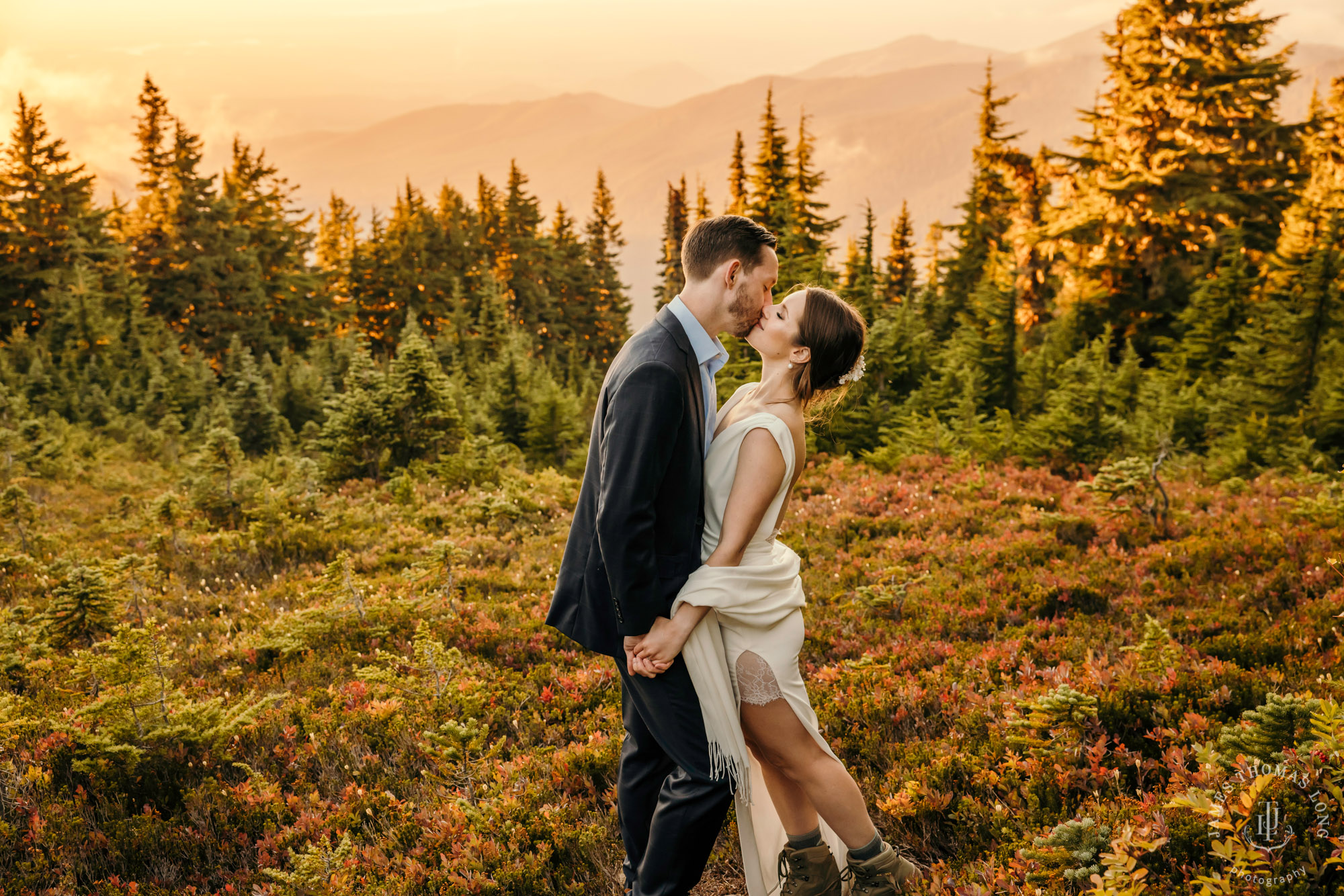 Mount Rainier adventure elopement photographer James Thomas Long Photography