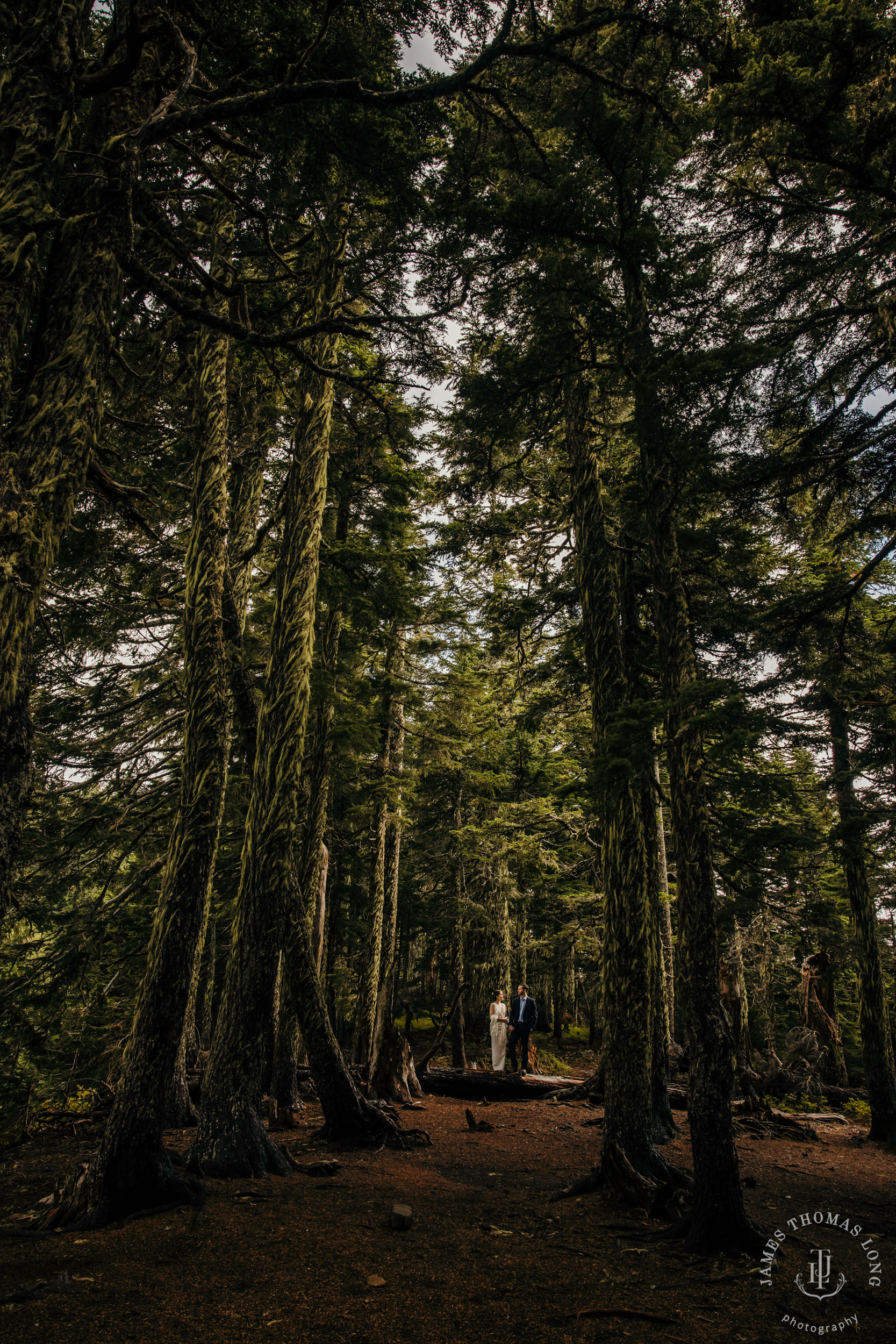 Mount Rainier adventure elopement photographer James Thomas Long Photography