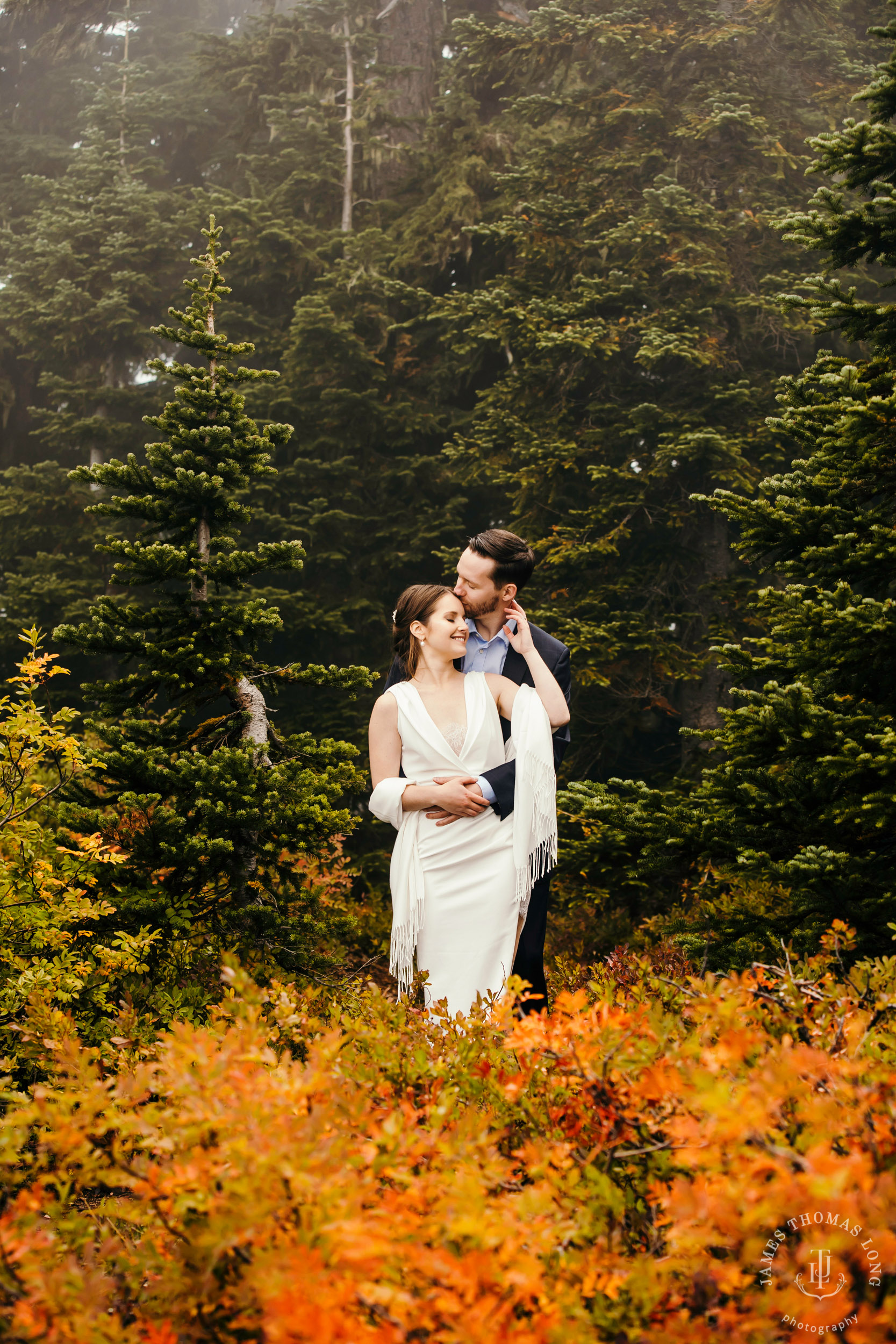 Mount Rainier adventure elopement photographer James Thomas Long Photography