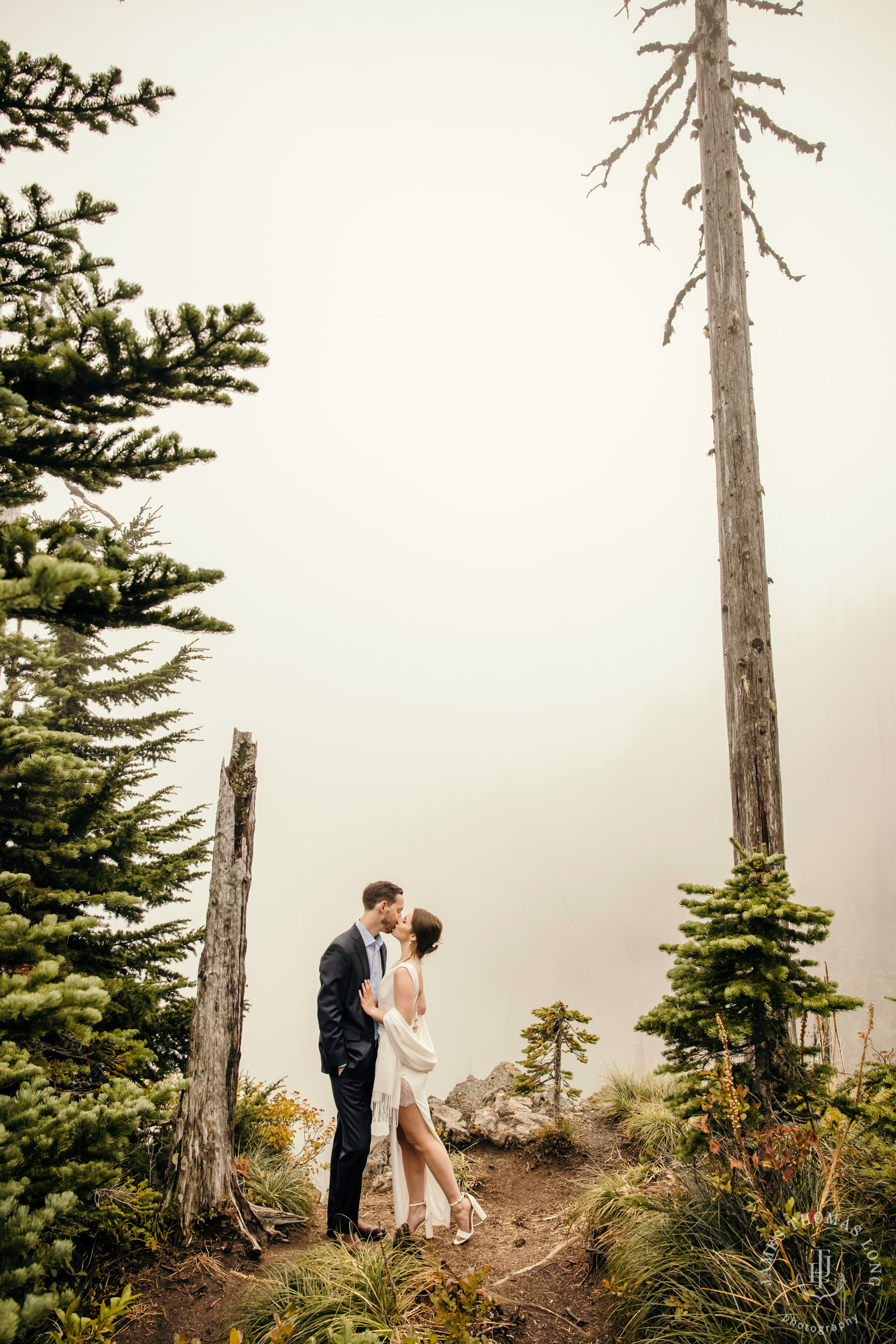 Mount Rainier adventure elopement photographer James Thomas Long Photography