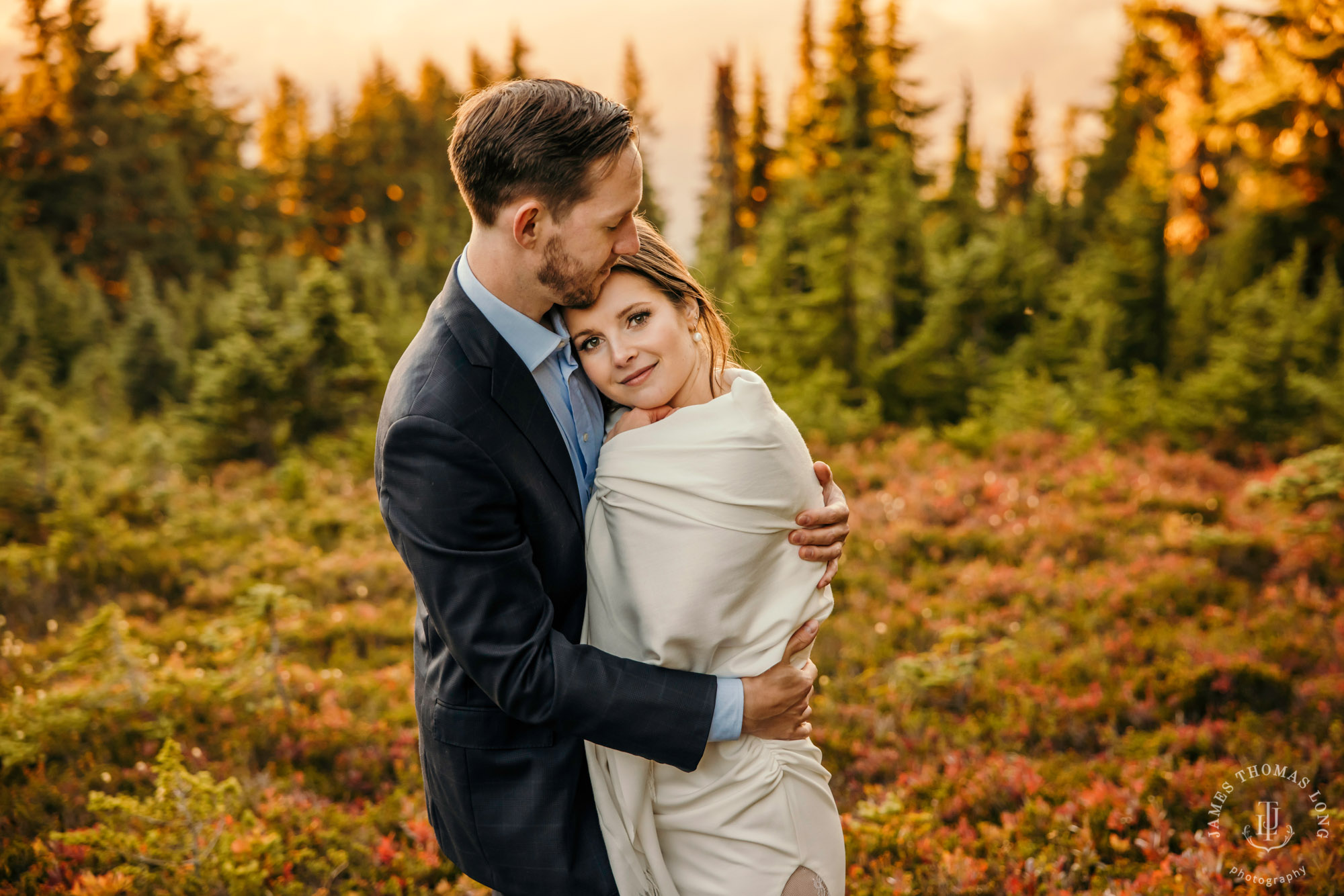 Mount Rainier adventure elopement photographer James Thomas Long Photography