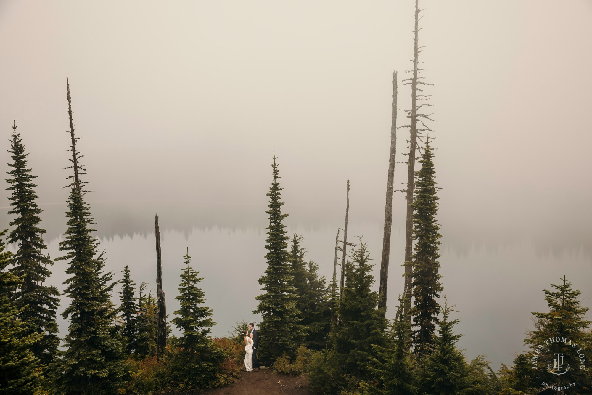 Mount Rainier adventure elopement photographer James Thomas Long Photography