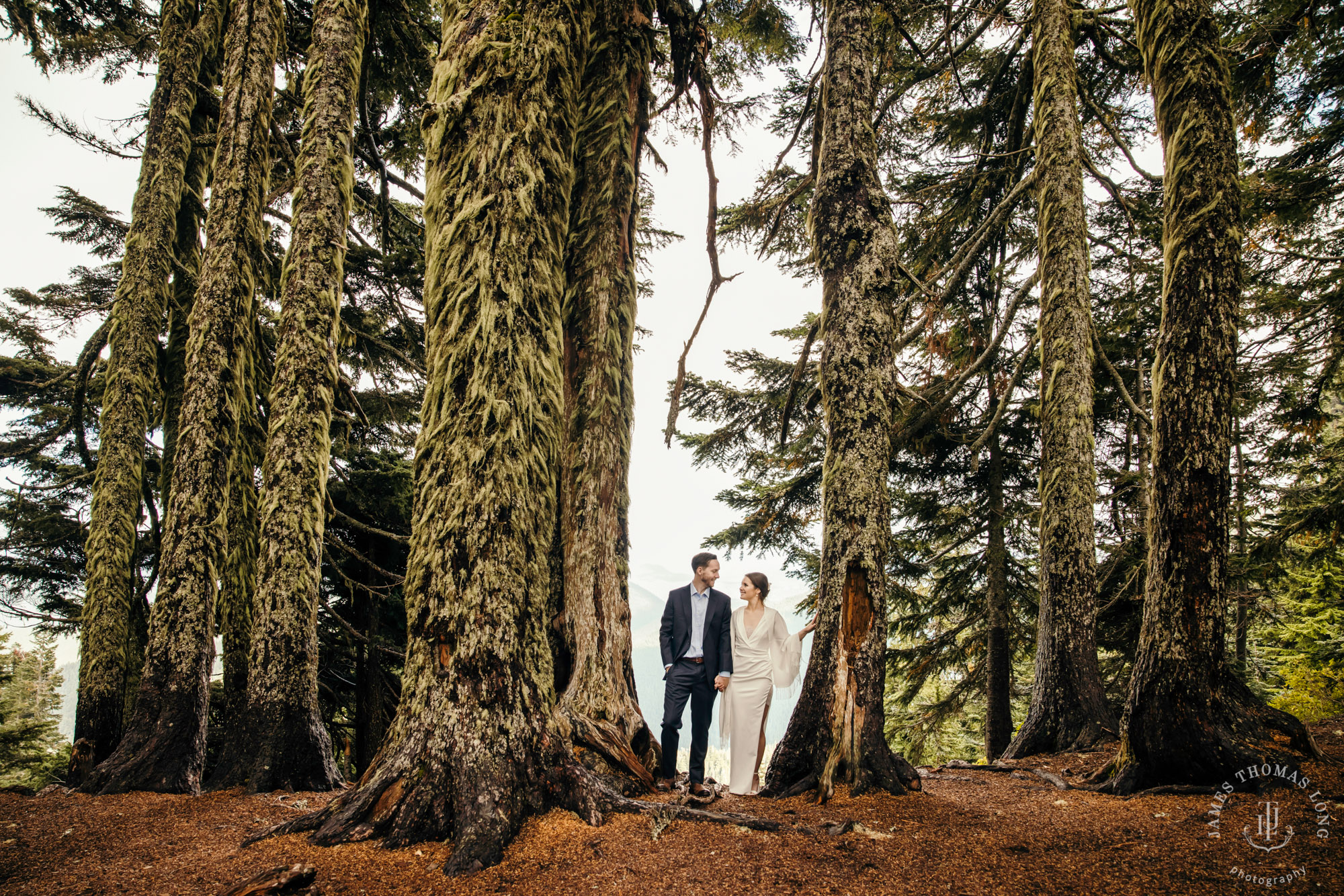 Mount Rainier adventure elopement photographer James Thomas Long Photography