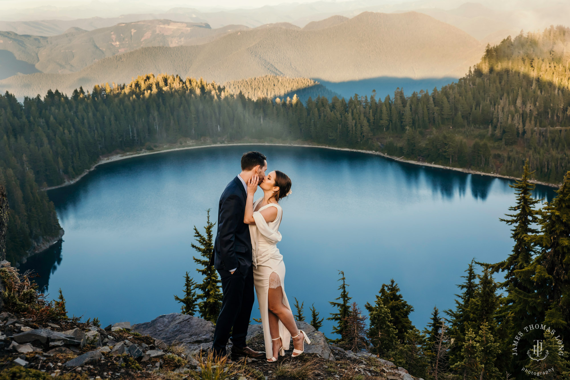 Mount Rainier adventure elopement photographer James Thomas Long Photography